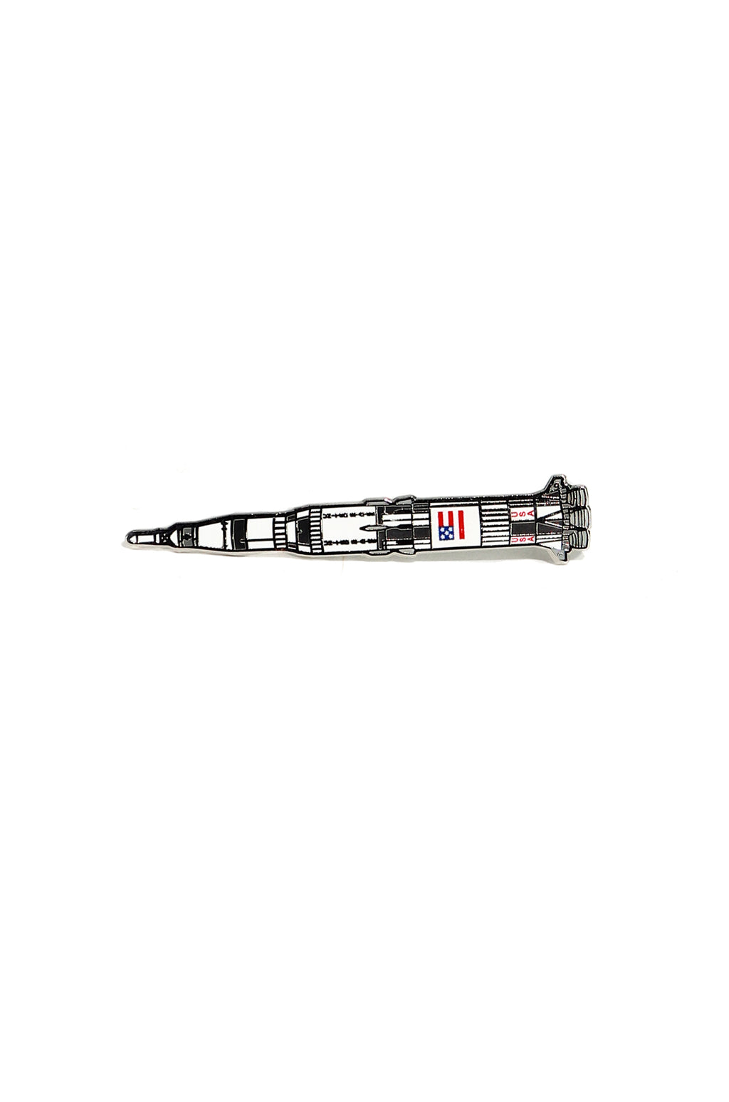 Saturn V Enamel Pin - Fast Shipping