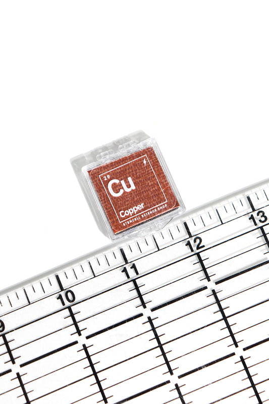 Pure Copper Element Sample - 99.995% Purity