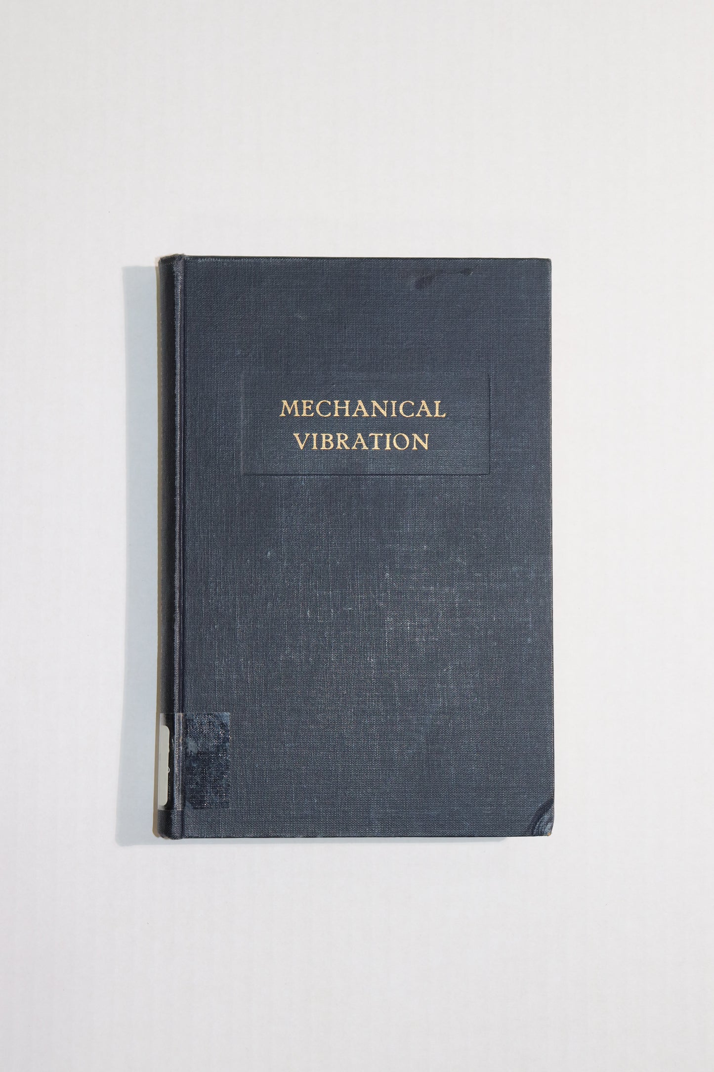 Introduction to a Study of Mechanical Vibration