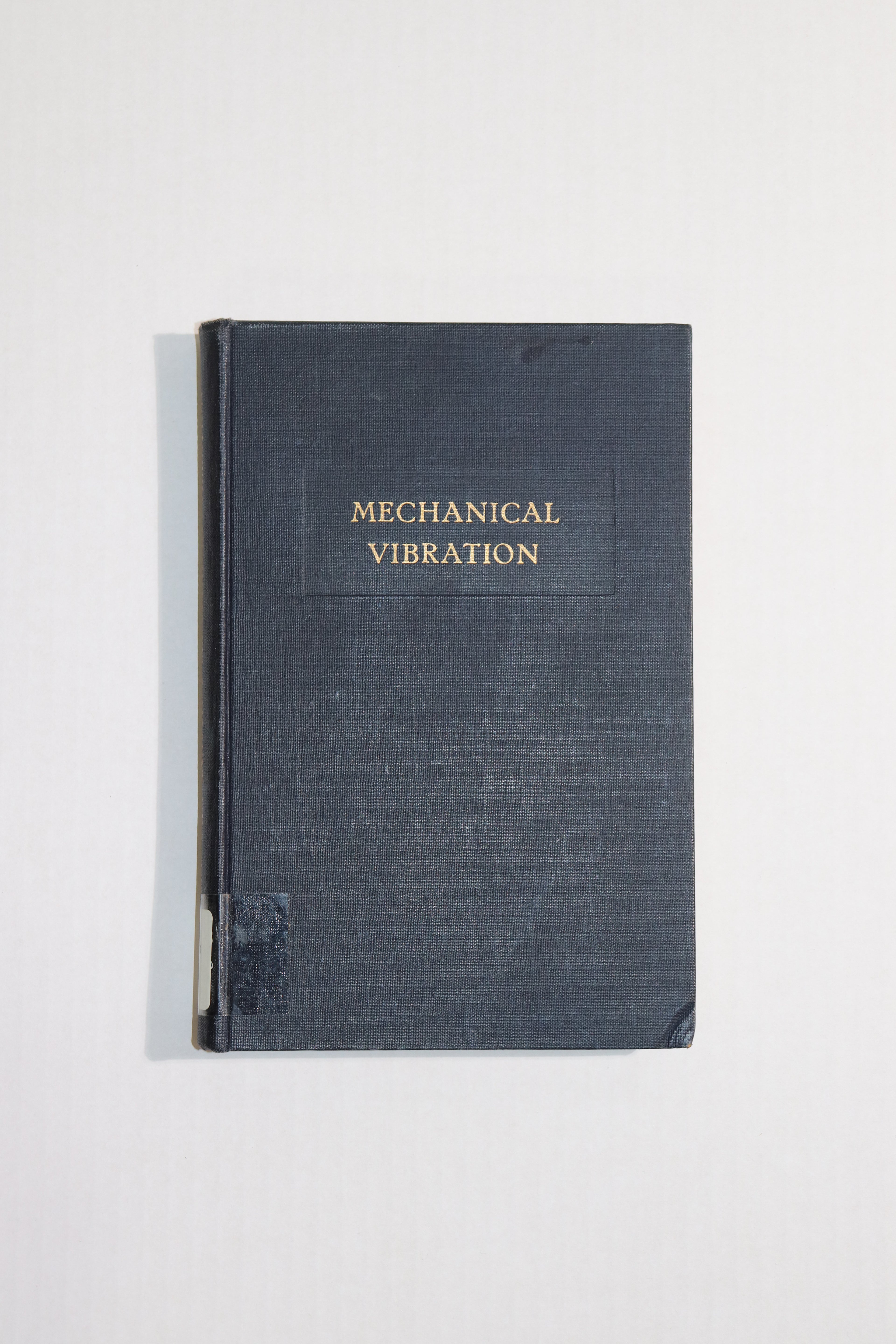 Introduction to a Study of Mechanical Vibration