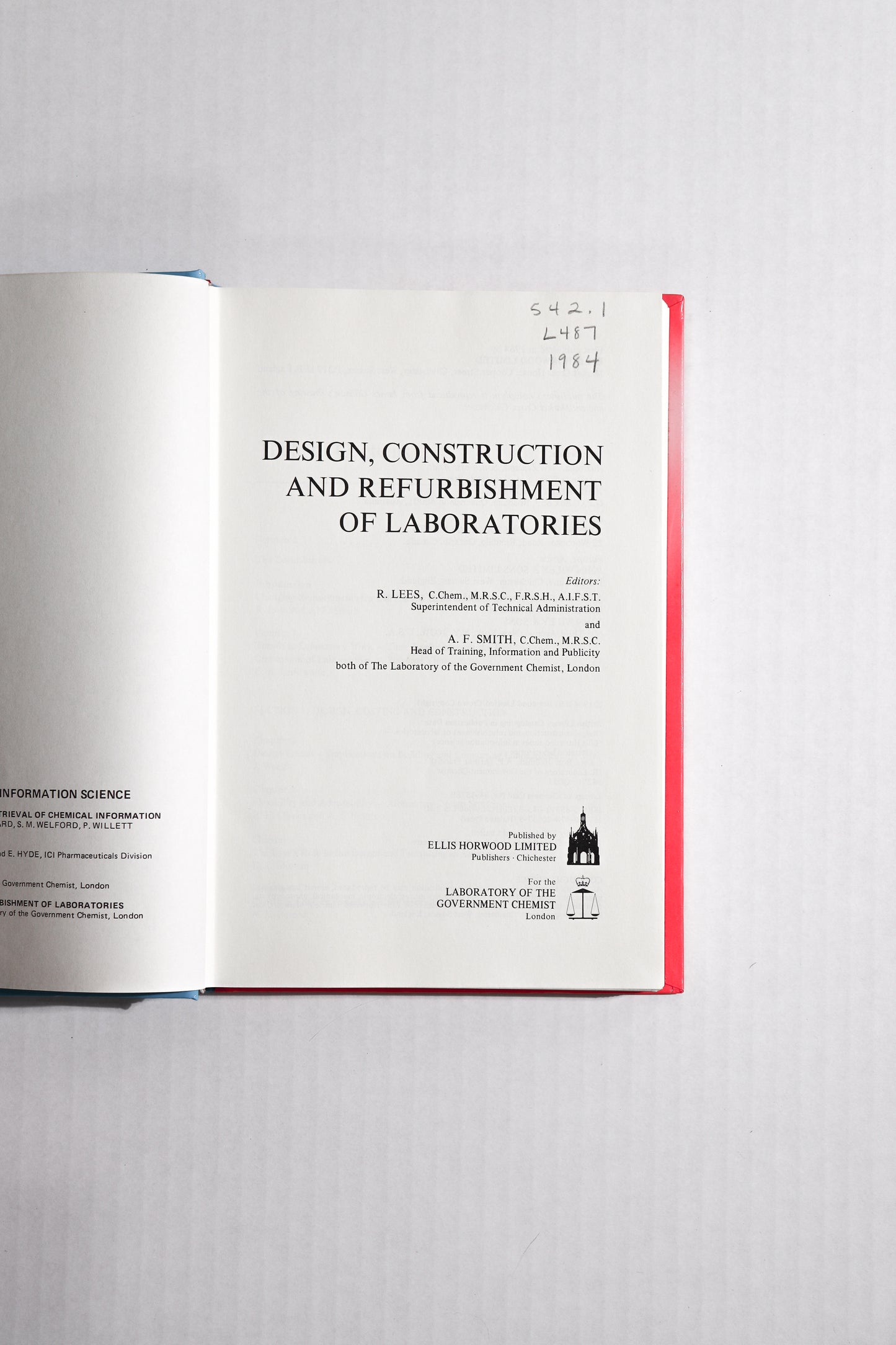 Design, Construction and Refurbishment of Laboratories