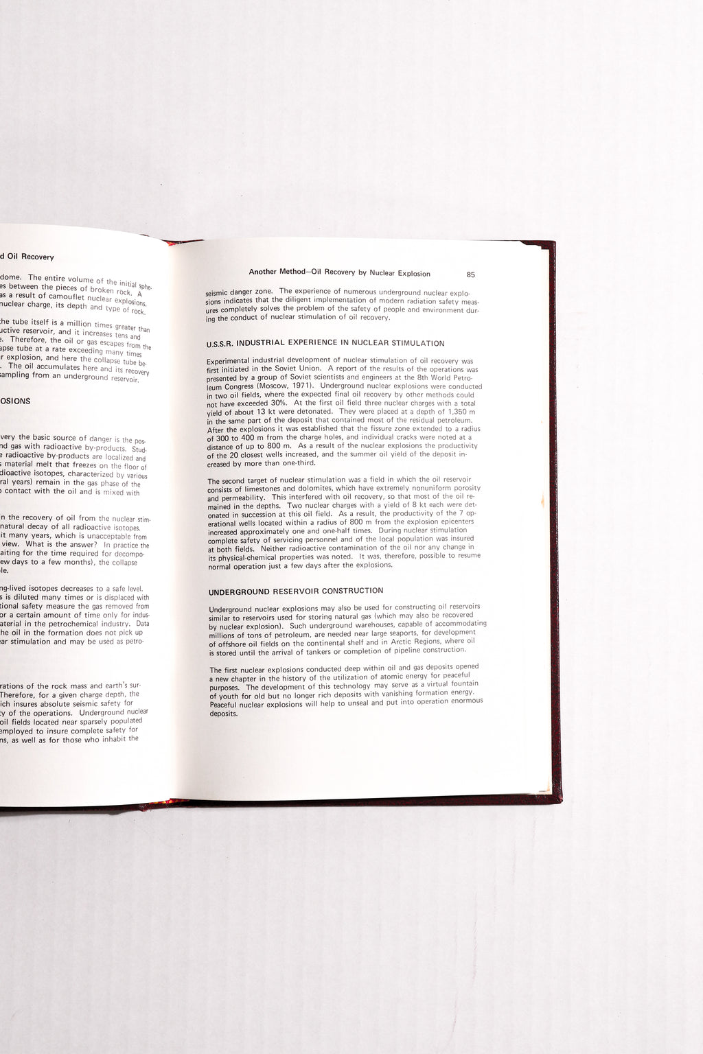 Enhanced Oil Recovery, Secondary and Tertiary Methods