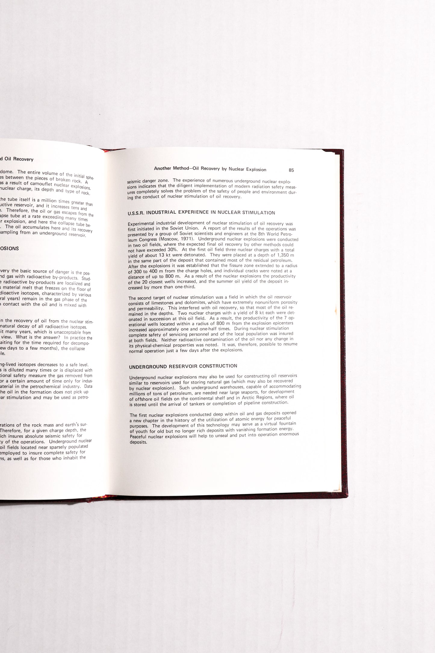 Enhanced Oil Recovery, Secondary and Tertiary Methods