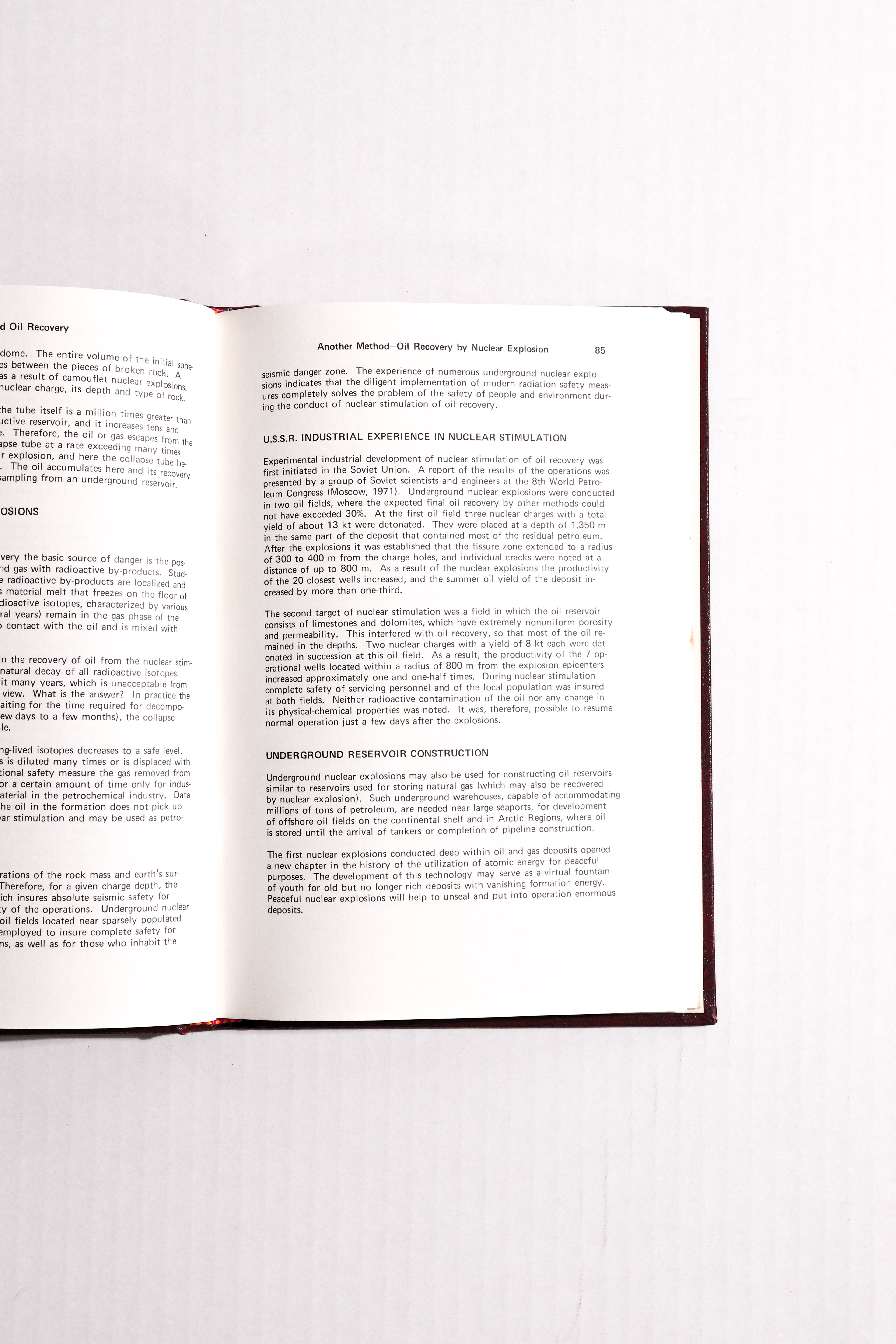 Enhanced Oil Recovery, Secondary and Tertiary Methods