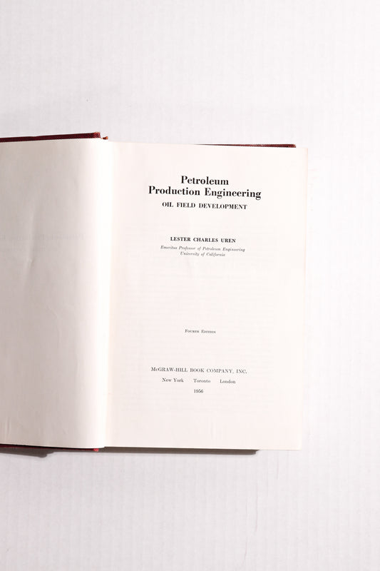 Petroleum Production Engineering