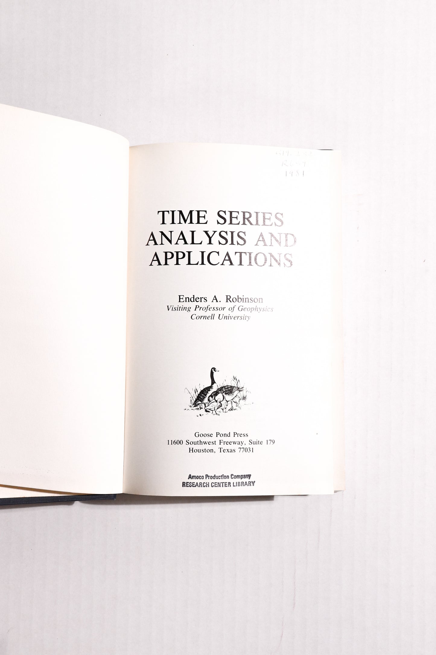 Time Series Analysis