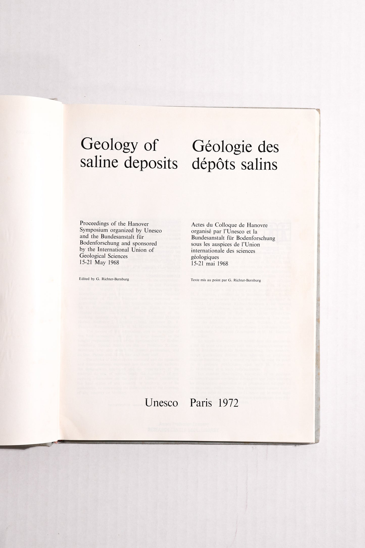 Geology of Saline Deposits