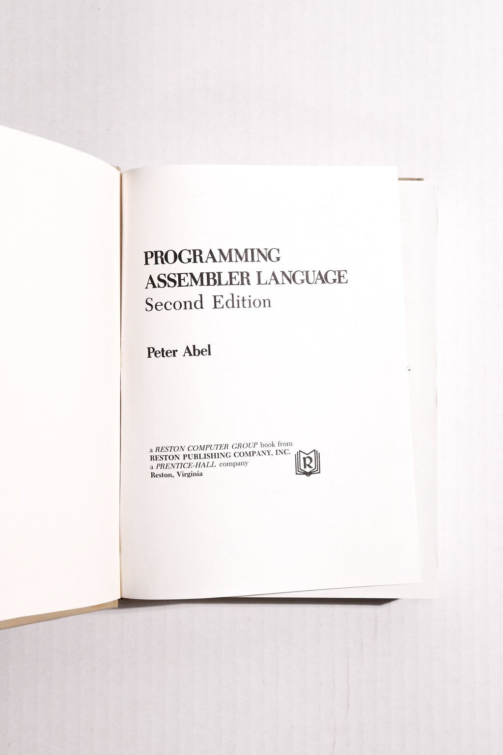 Programming Assembler Language