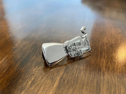 Raptor Rocket Engine Enamel Pin