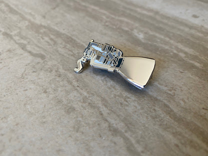 Raptor Rocket Engine Enamel Pin