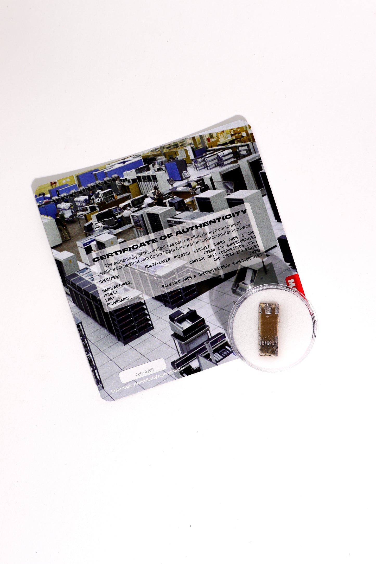 Supercomputer Circuit Board Fragment