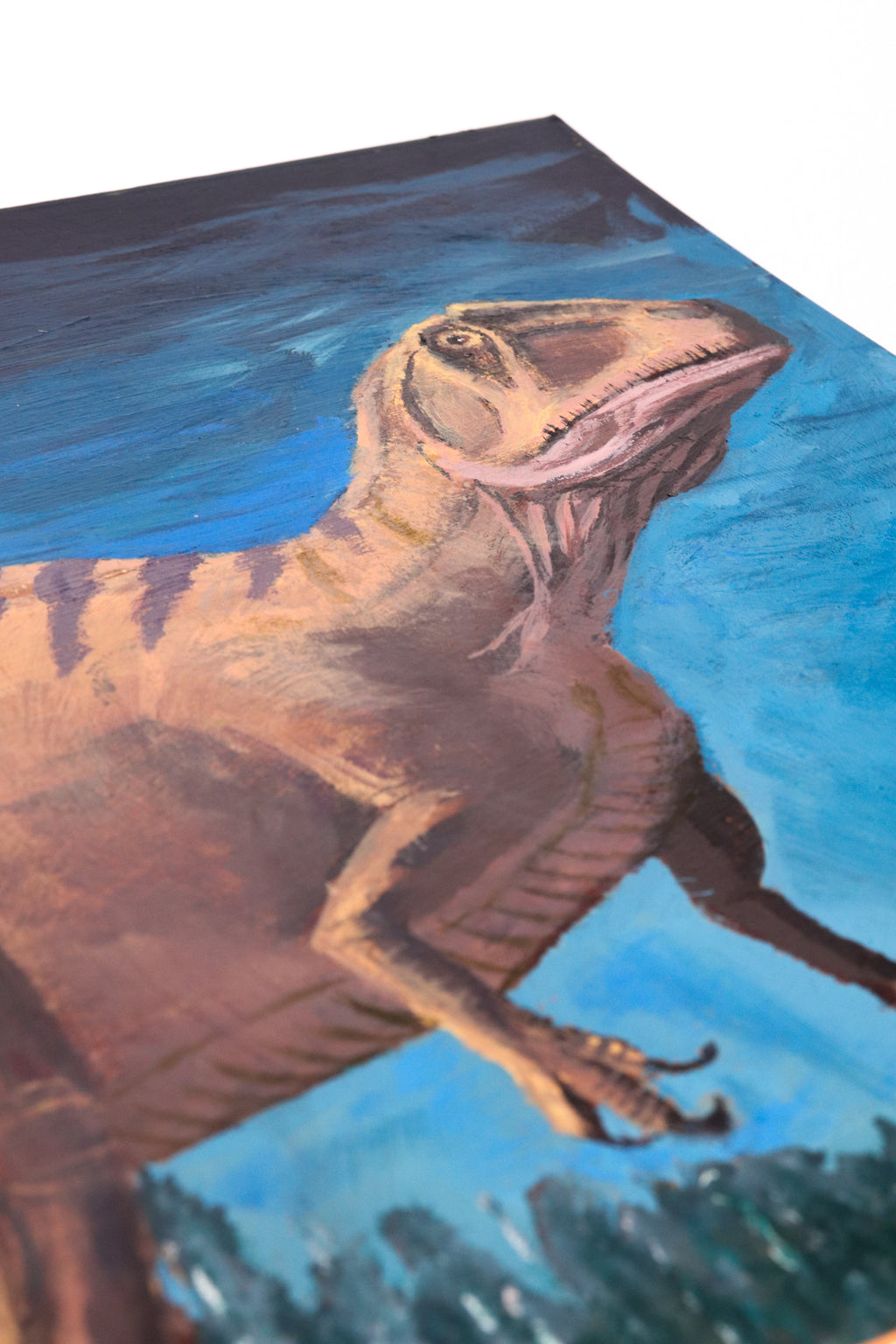Fukuiraptor kitadaniensis Dinosaur Painting