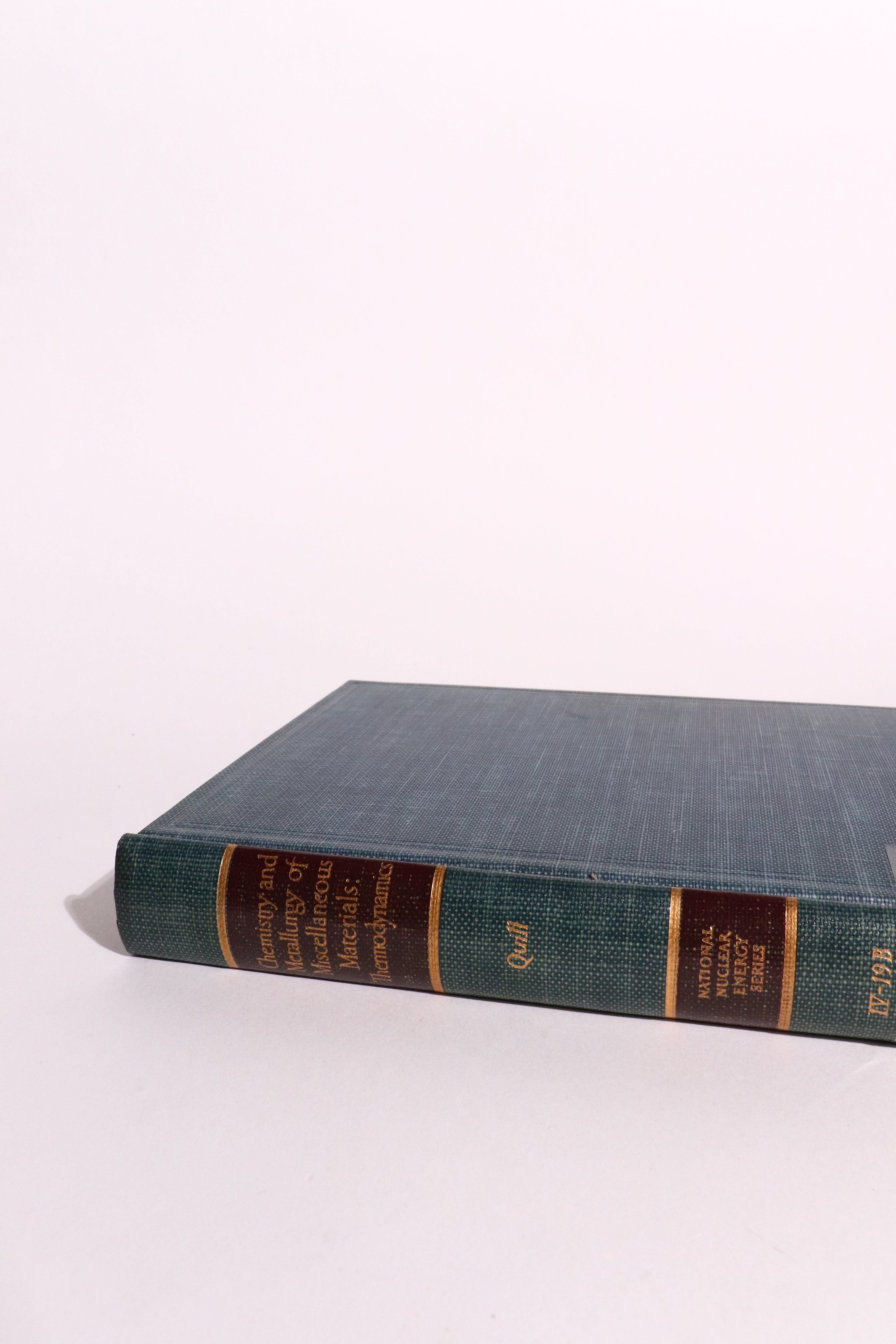 The Chemistry and Metallurgy of Miscellaneous Materials, First Edition 1950