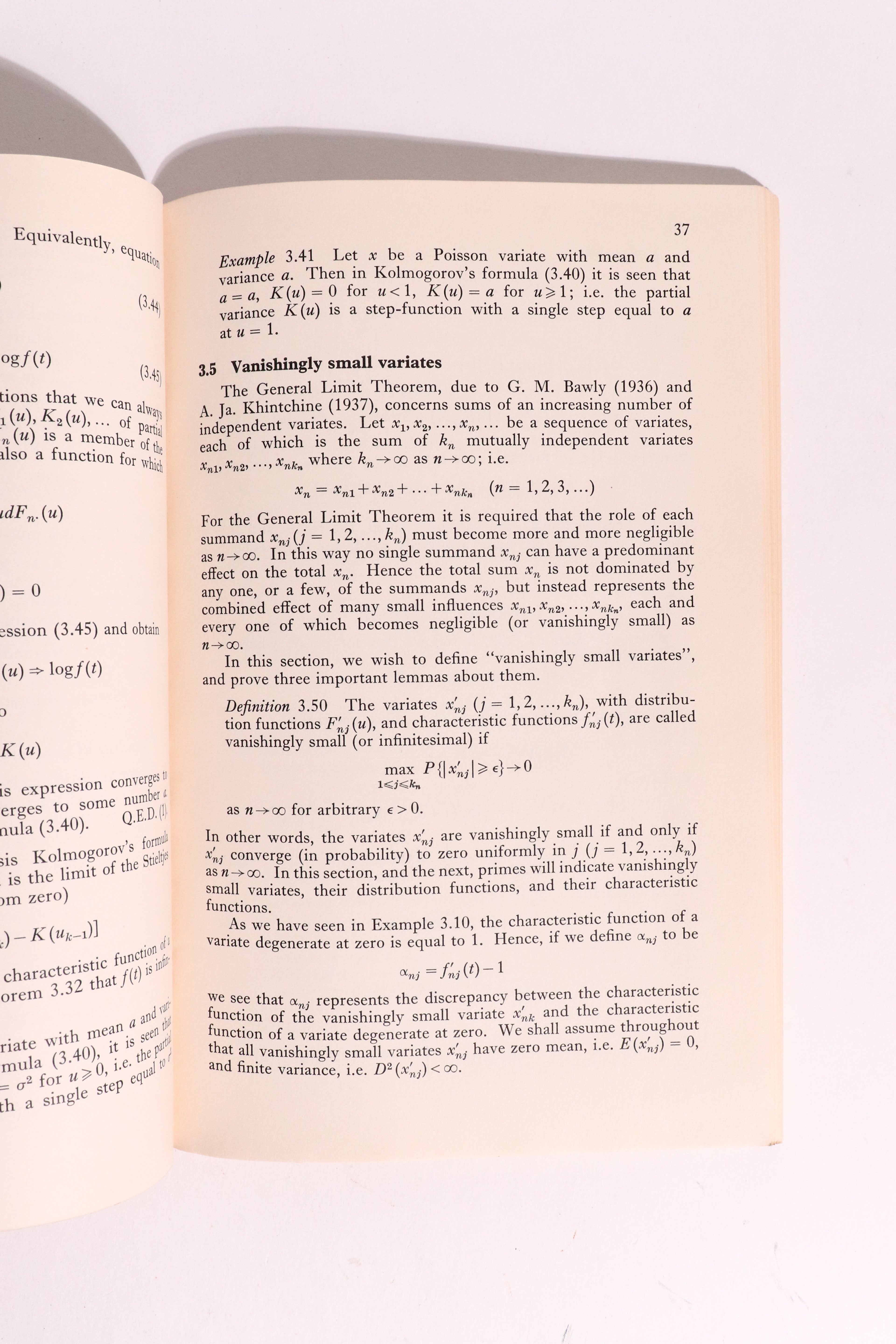 An Introduction to Infinitely Many Variates — Enders A. Robinson