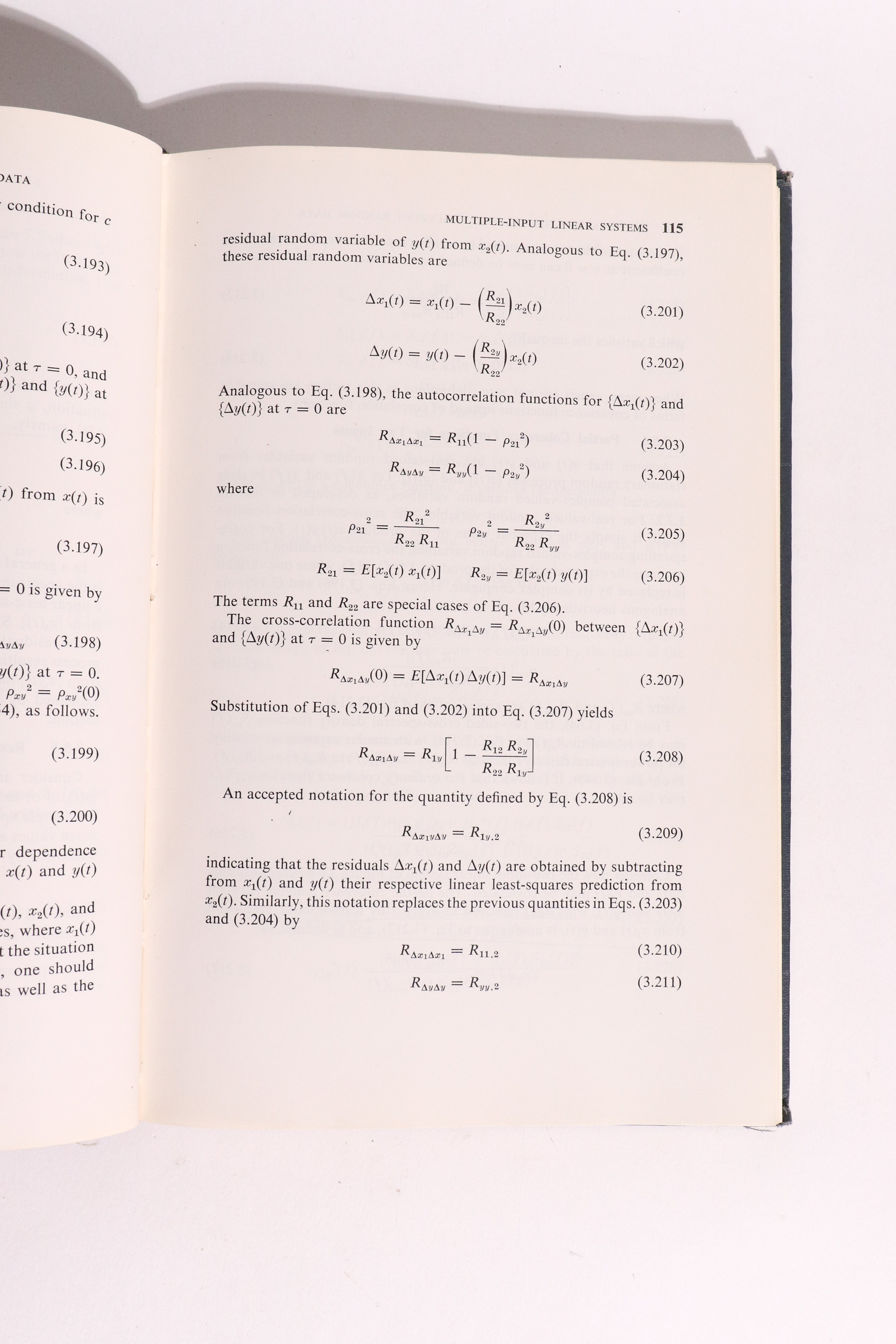Measurement and Analysis of Random Data — Bendat & Piersol, First Edition 1966