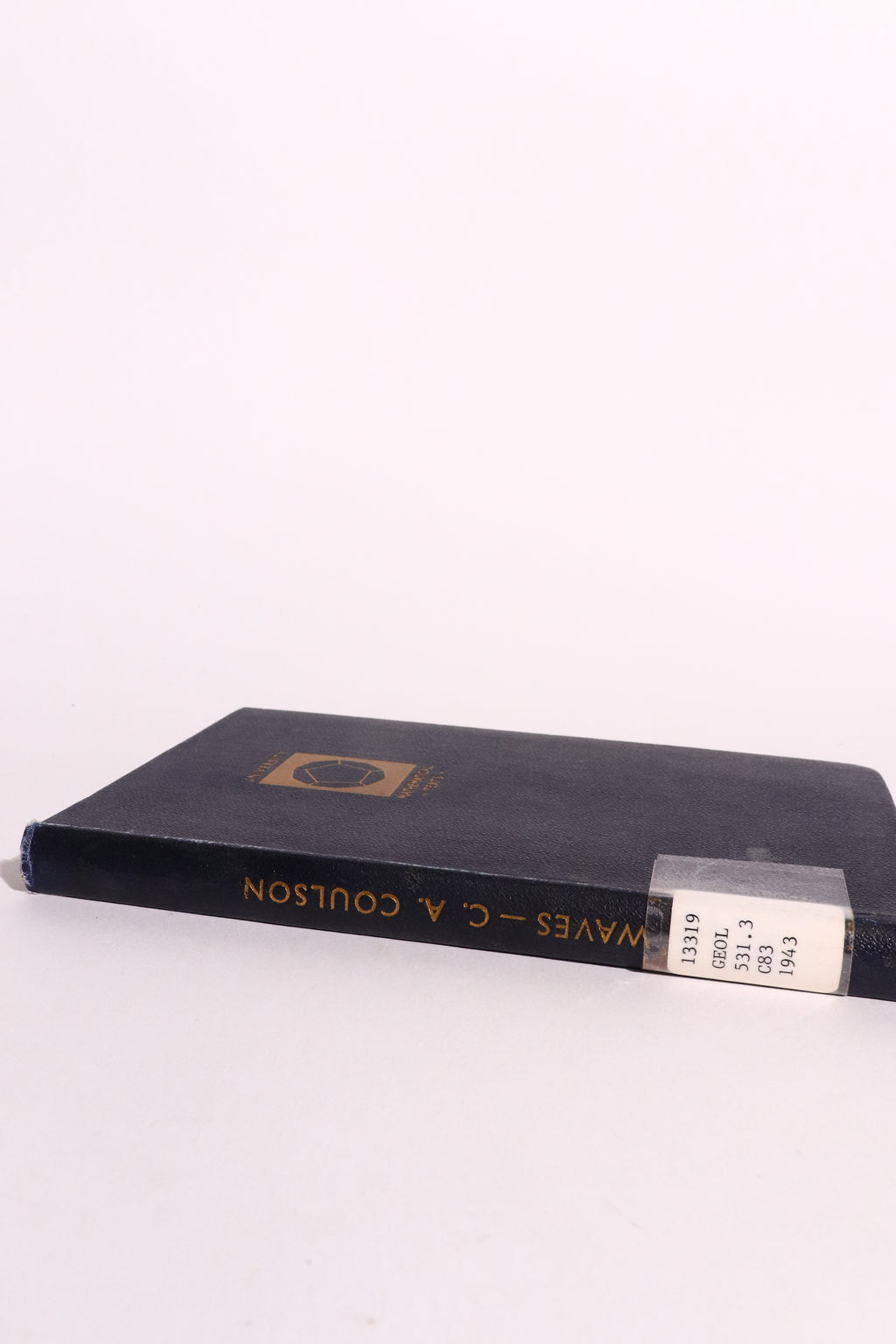 Waves: A Mathematical Account of the Common Types of Wave Motion — C. A. Coulson, First Edition 1943