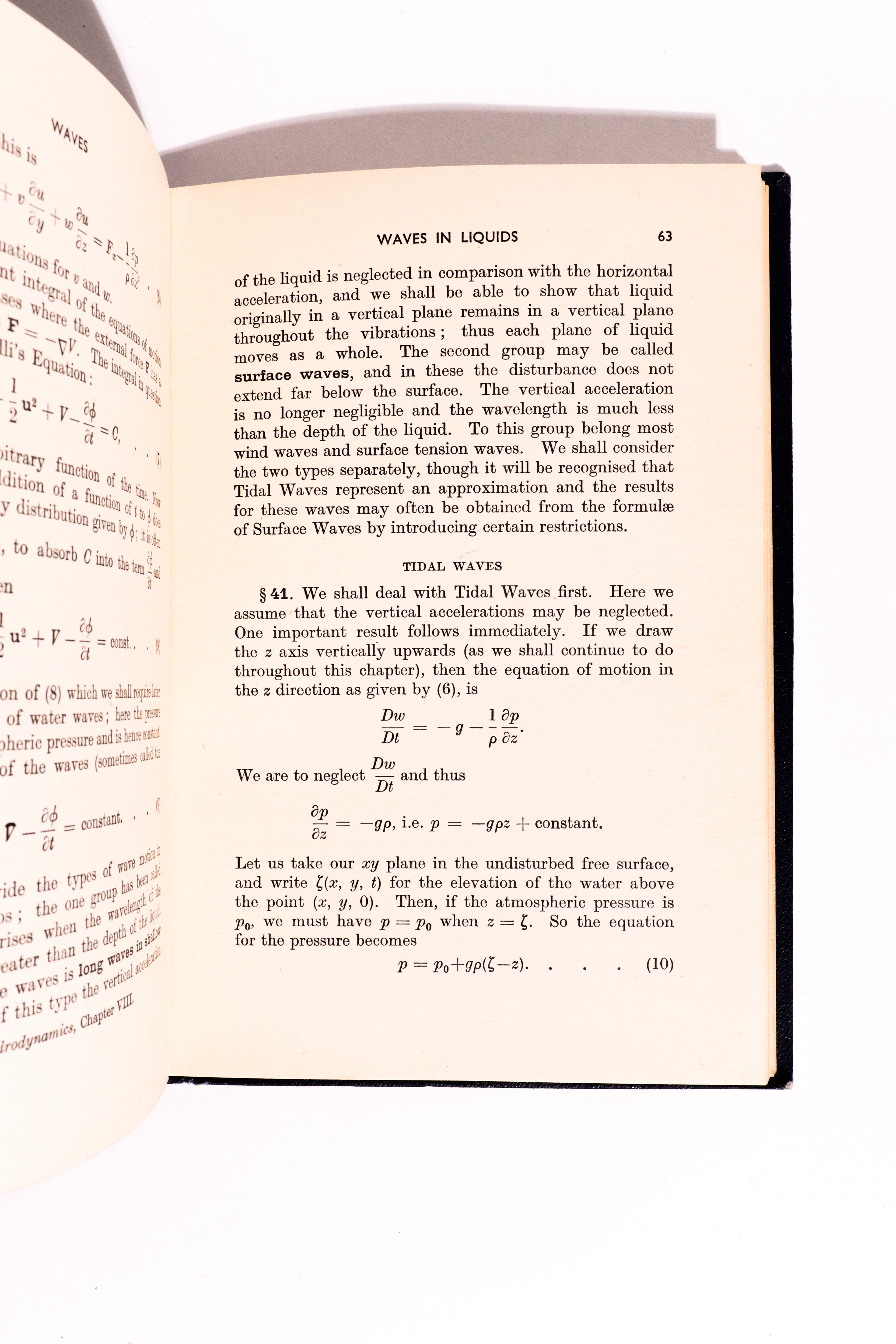 Waves: A Mathematical Account of the Common Types of Wave Motion — C. A. Coulson, First Edition 1943