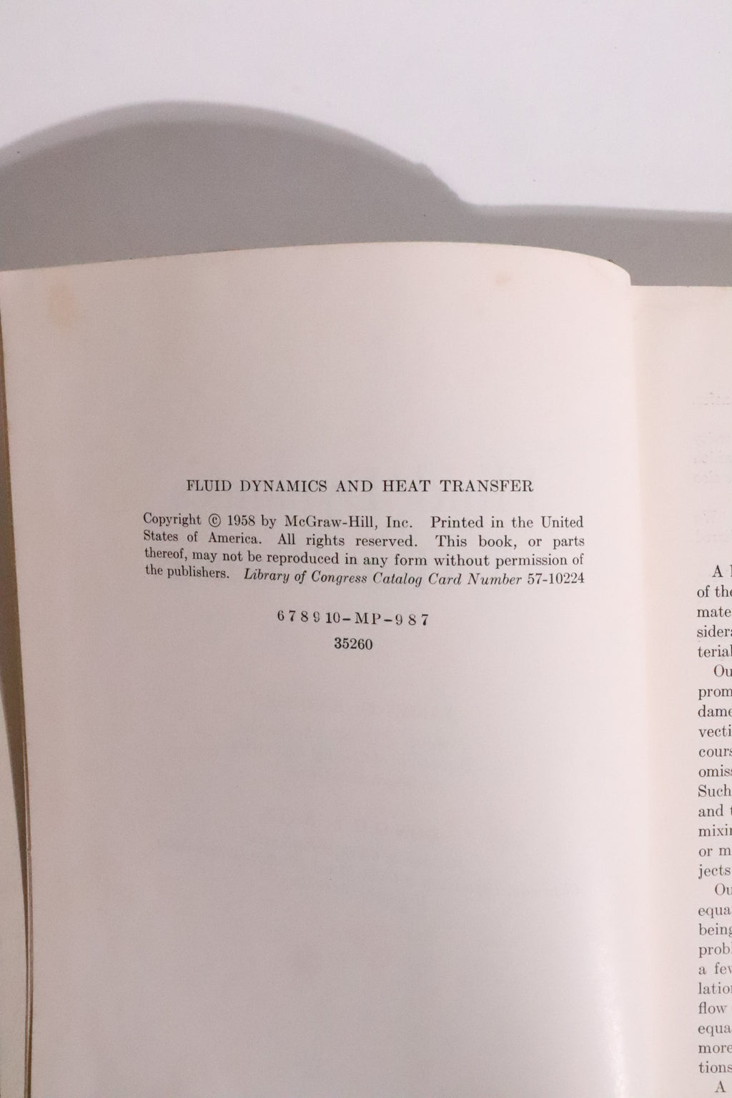 Fluid Dynamics and Heat Transfer — Knudsen & Katz, 1958
