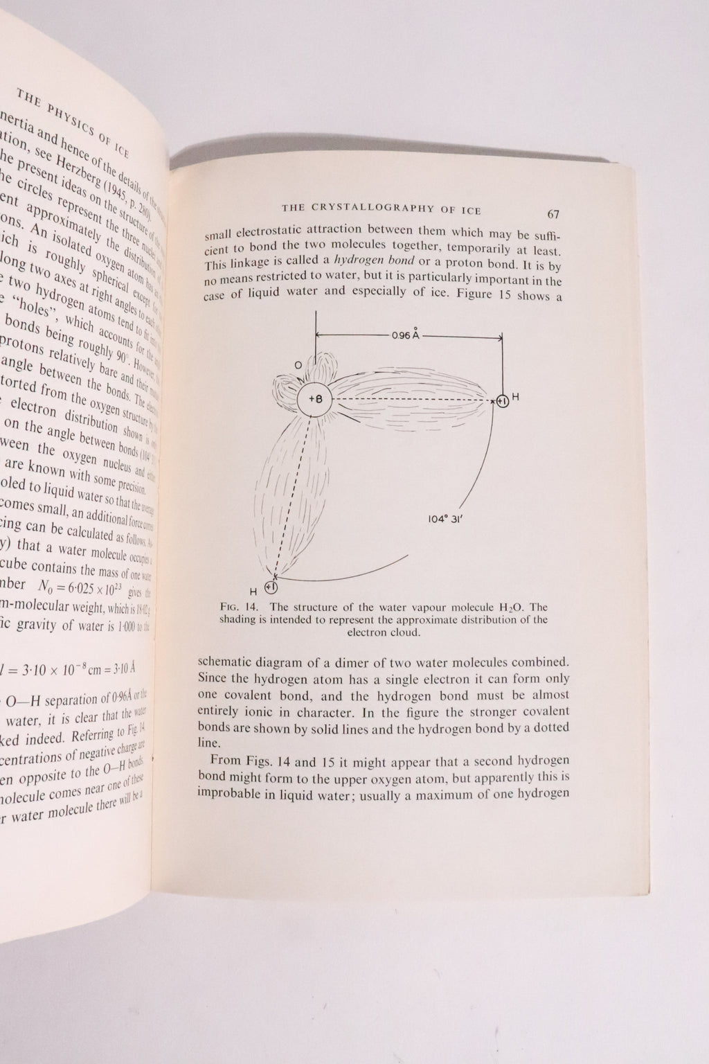 The Physics of Ice — E. R. Pounder, First Edition, 1965