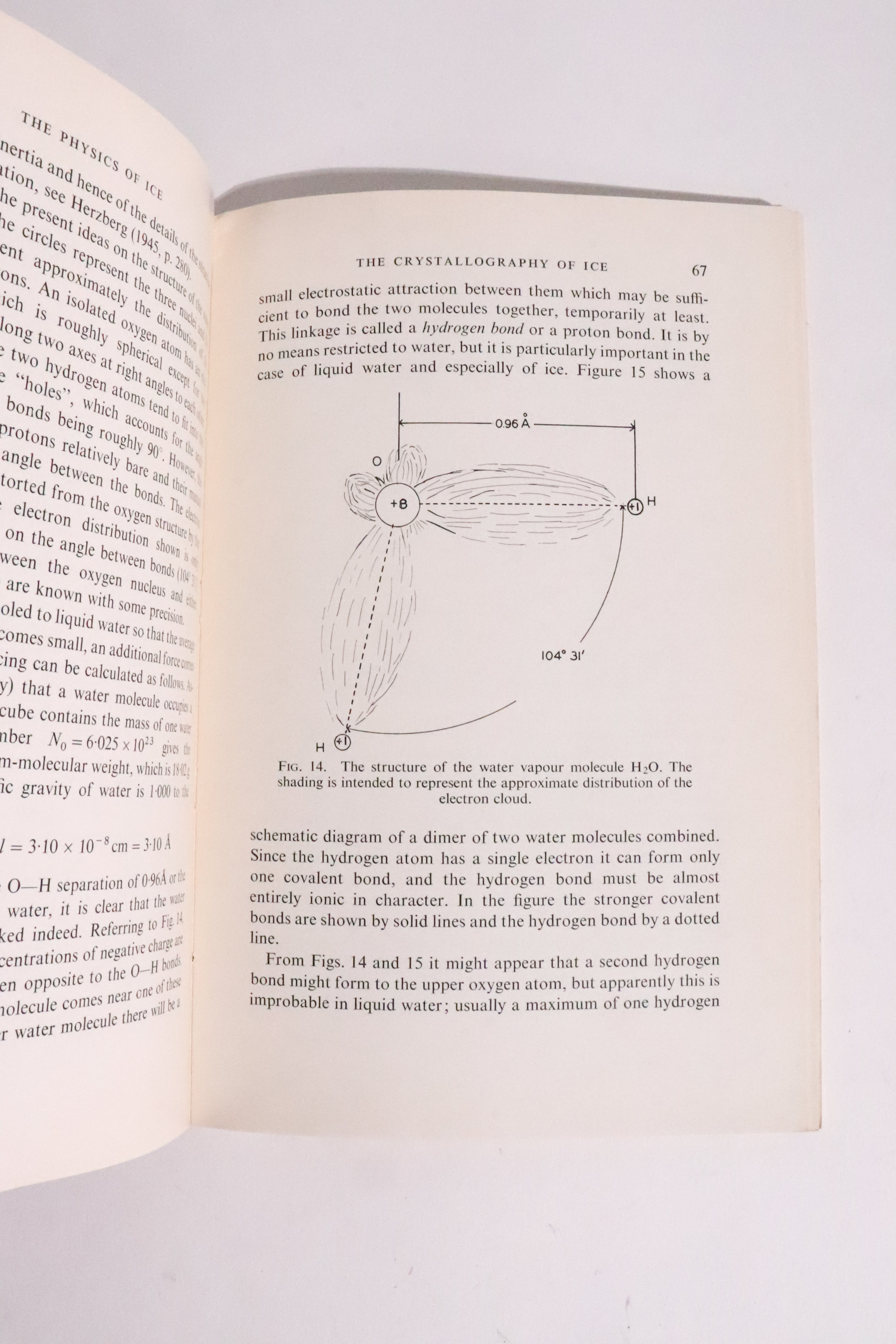 The Physics of Ice — E. R. Pounder, First Edition, 1965