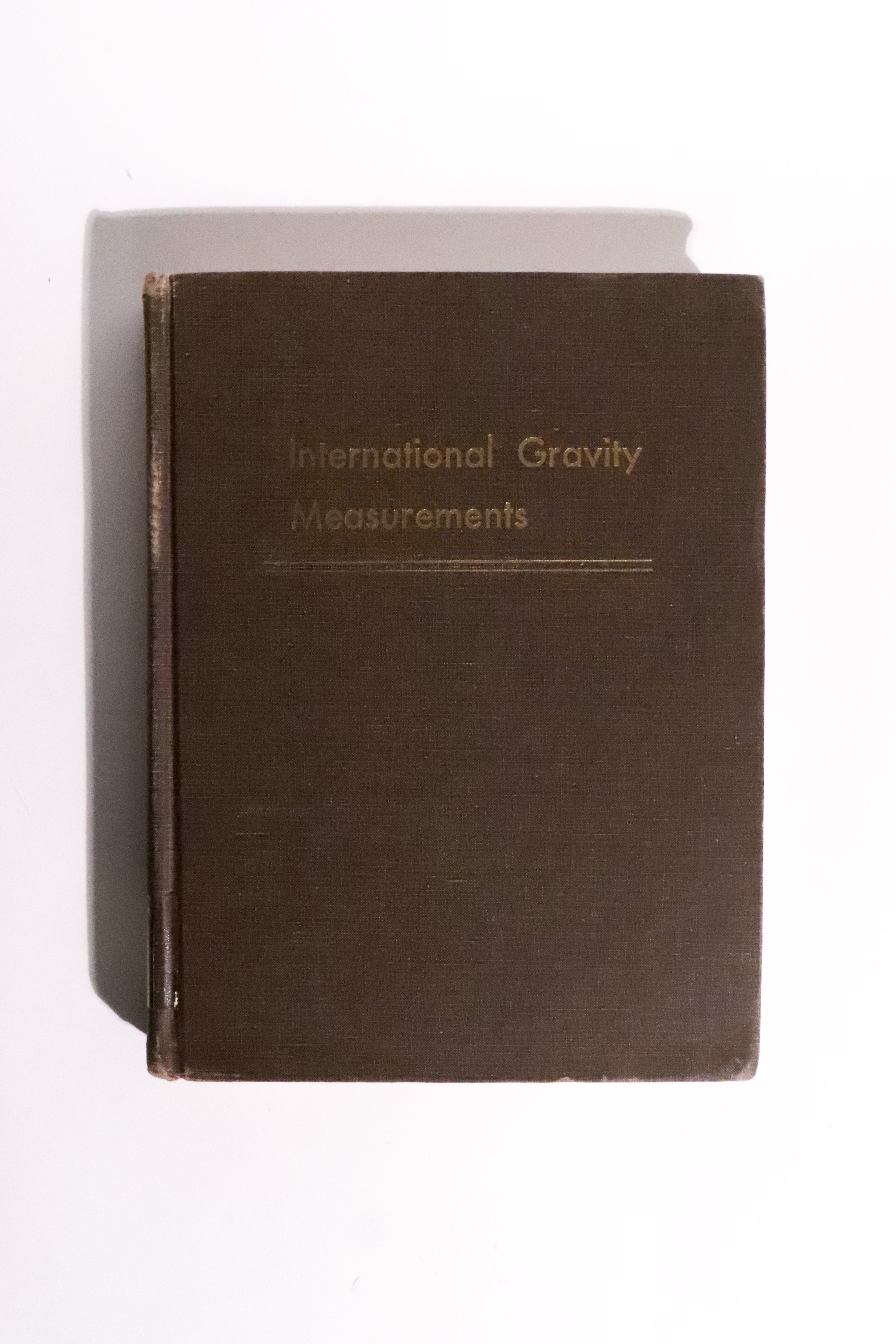 International Gravity Measurements — Woollard & Rose, 1963