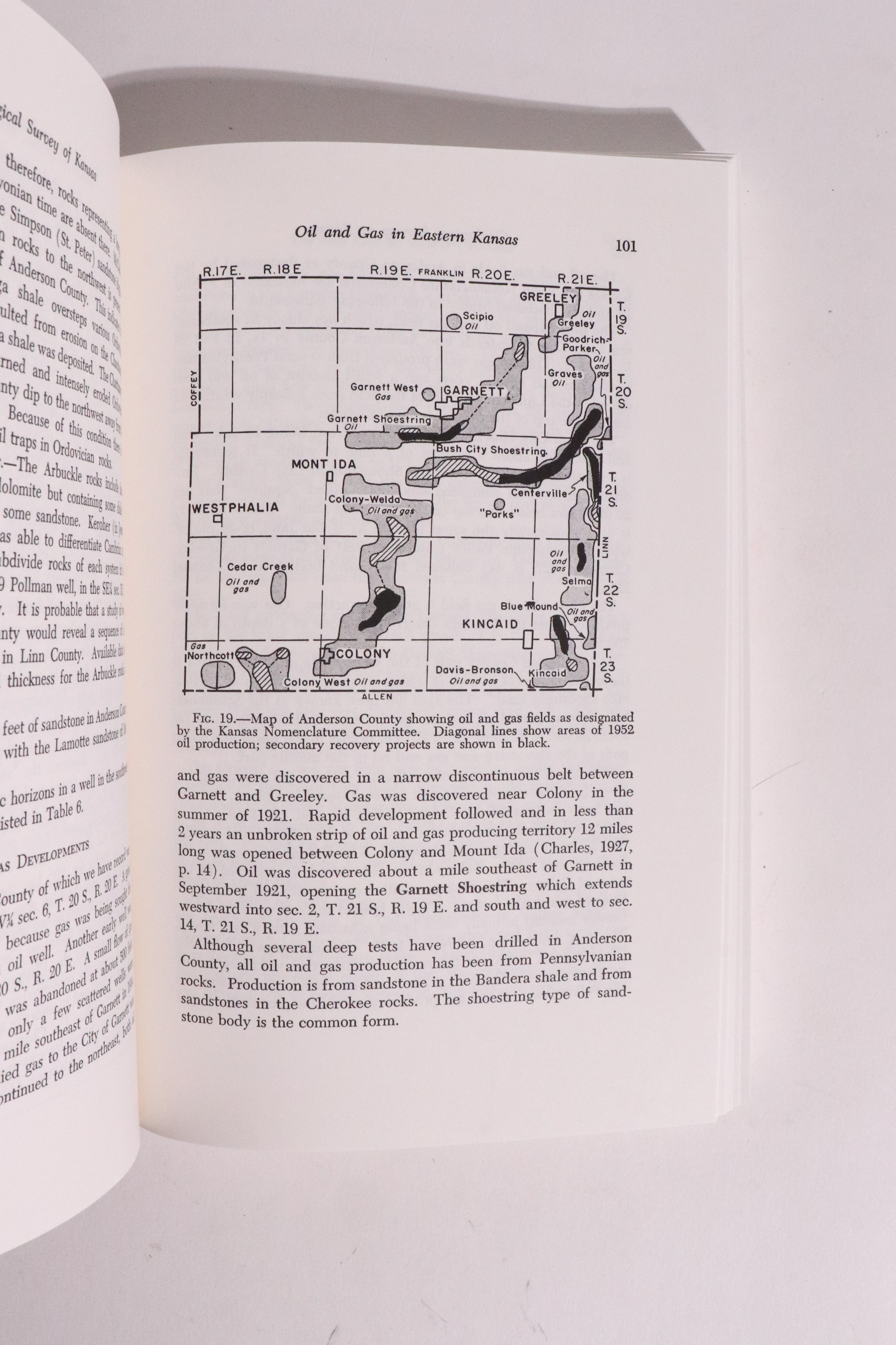 Oil and Gas in Eastern Kansas — 1954 Geological Survey + 25-Year Update