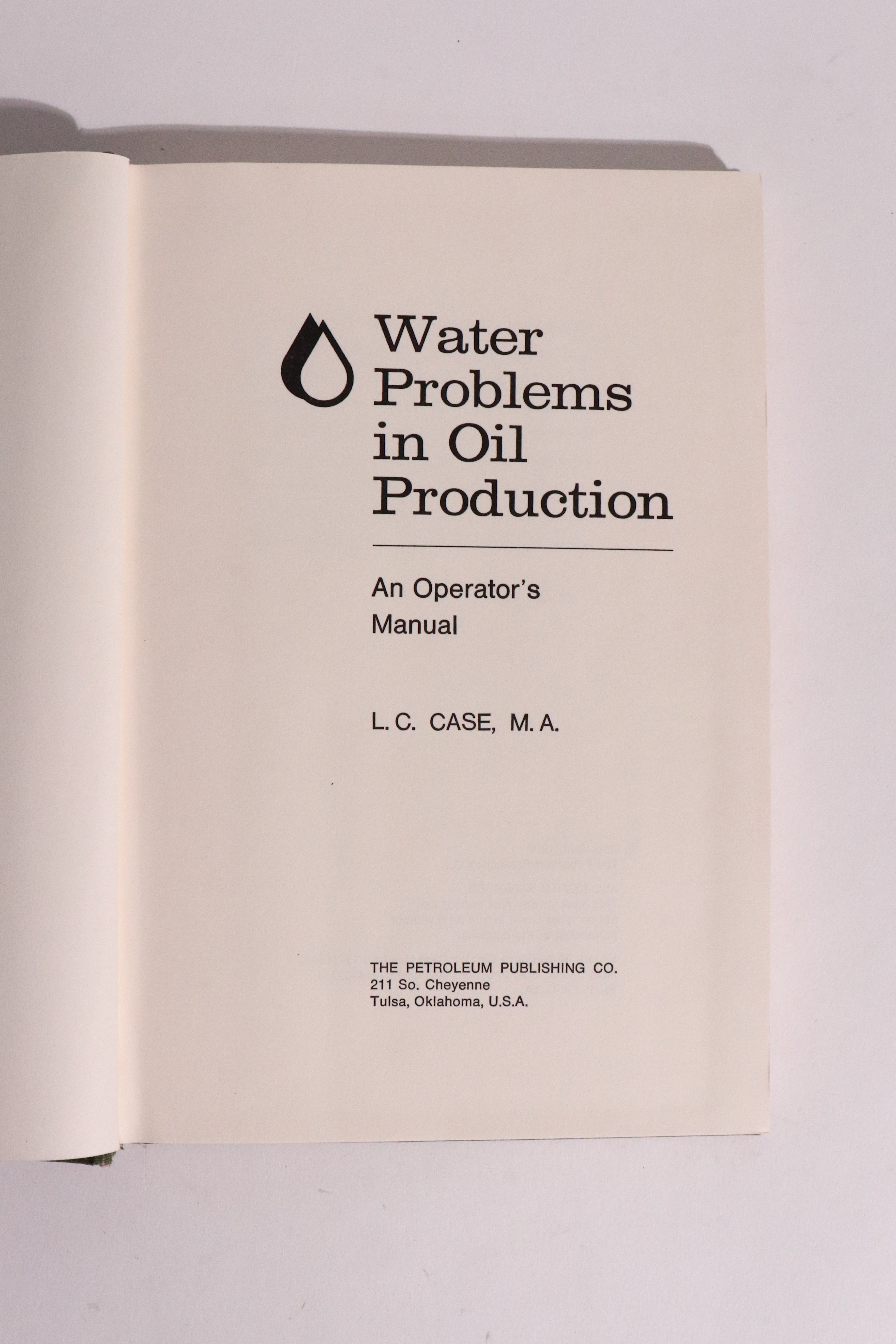 Water Problems in Oil Production — 1970 Oilfield Engineering Manual