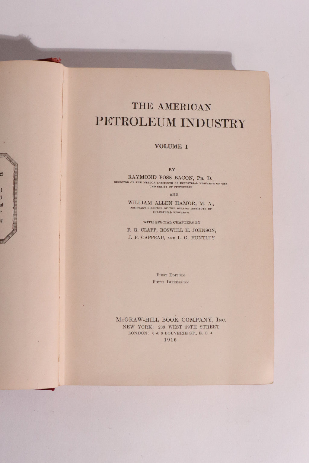 The American Petroleum Industry — A 1920 Snapshot of the Early Oil Age