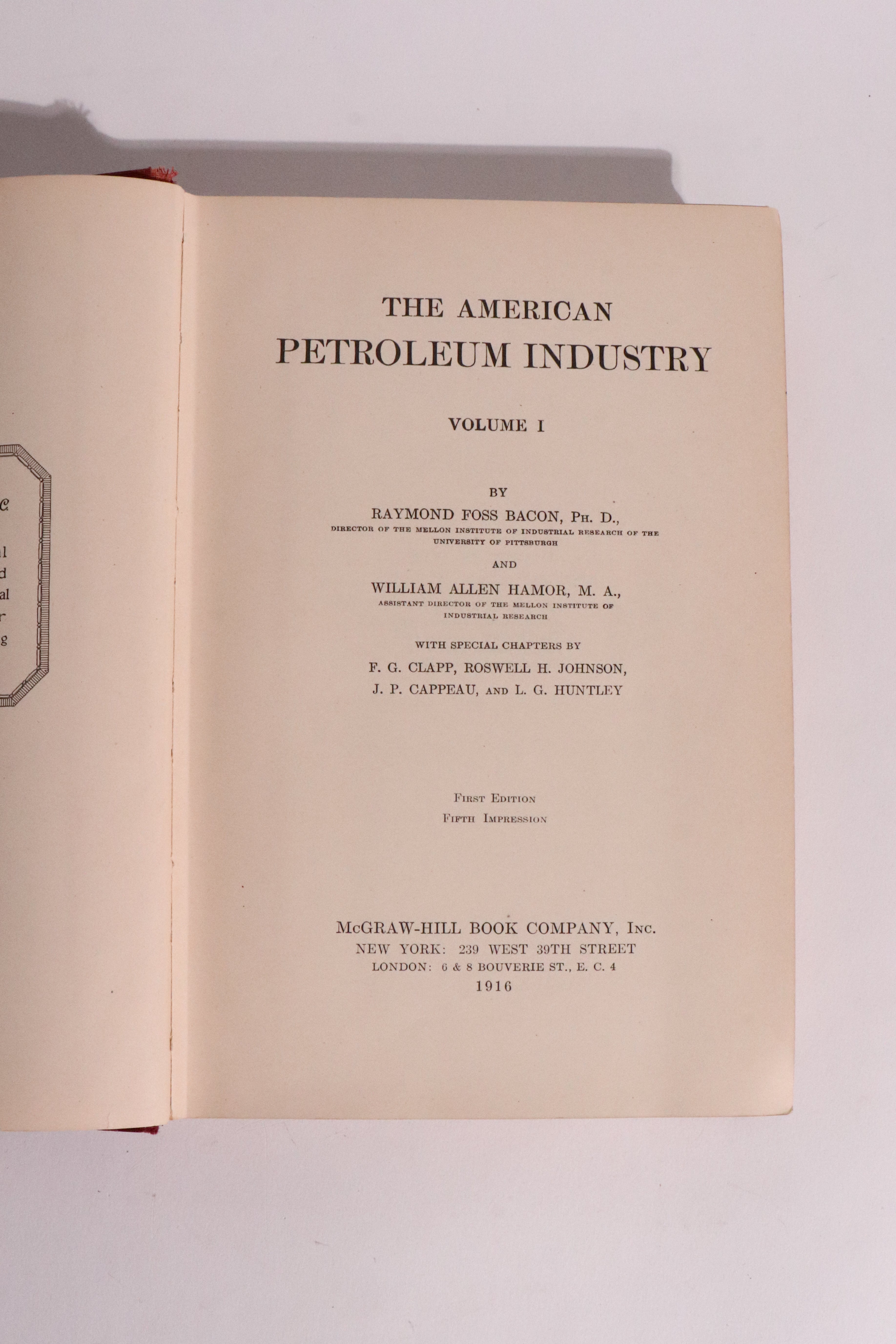The American Petroleum Industry — A 1920 Snapshot of the Early Oil Age