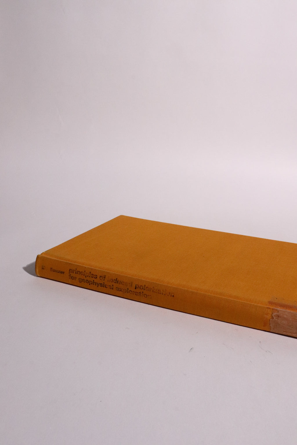 Principles of Induced Polarization for Geophysical Exploration — J. S. Sumner (1976)