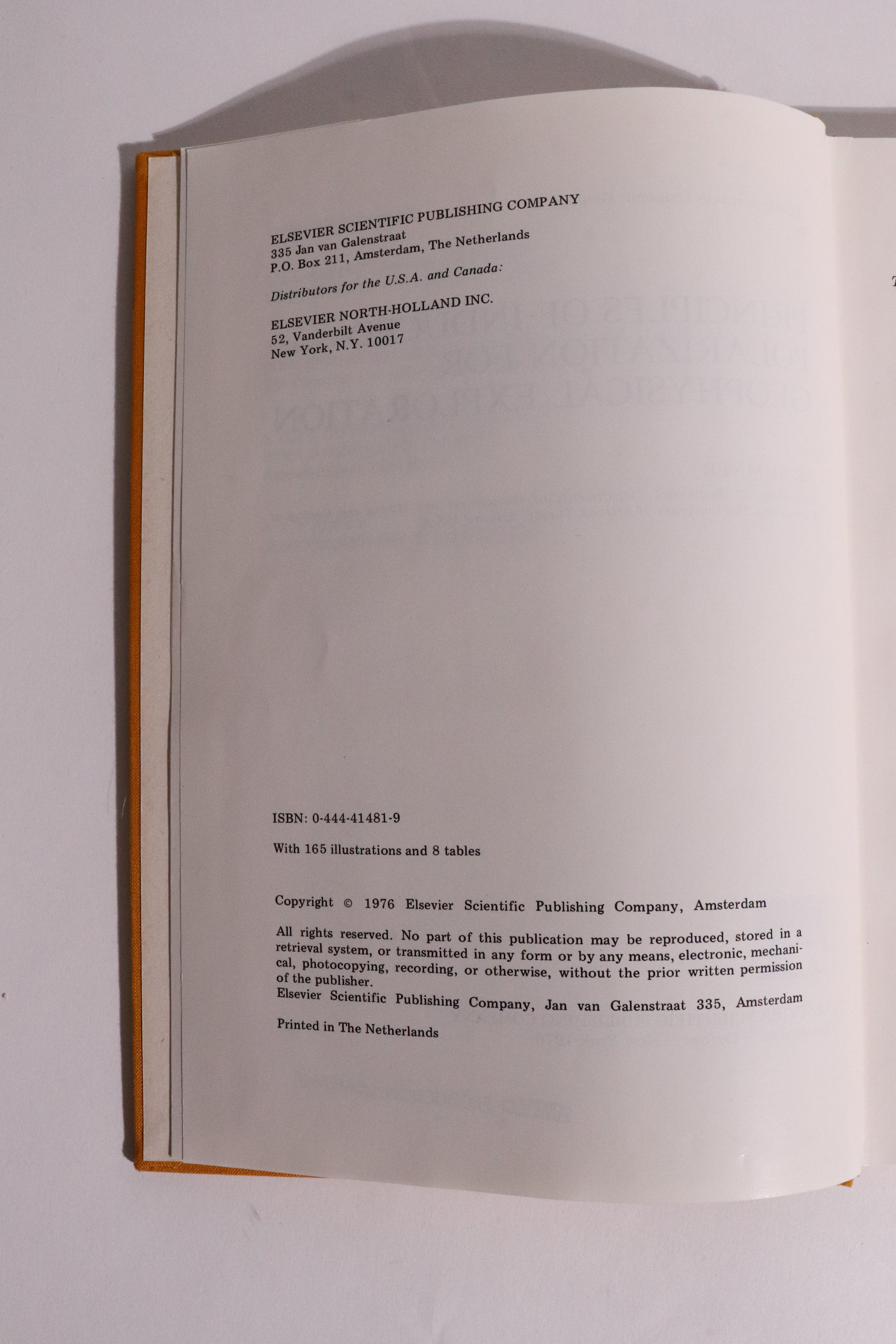 Principles of Induced Polarization for Geophysical Exploration — J. S. Sumner (1976)