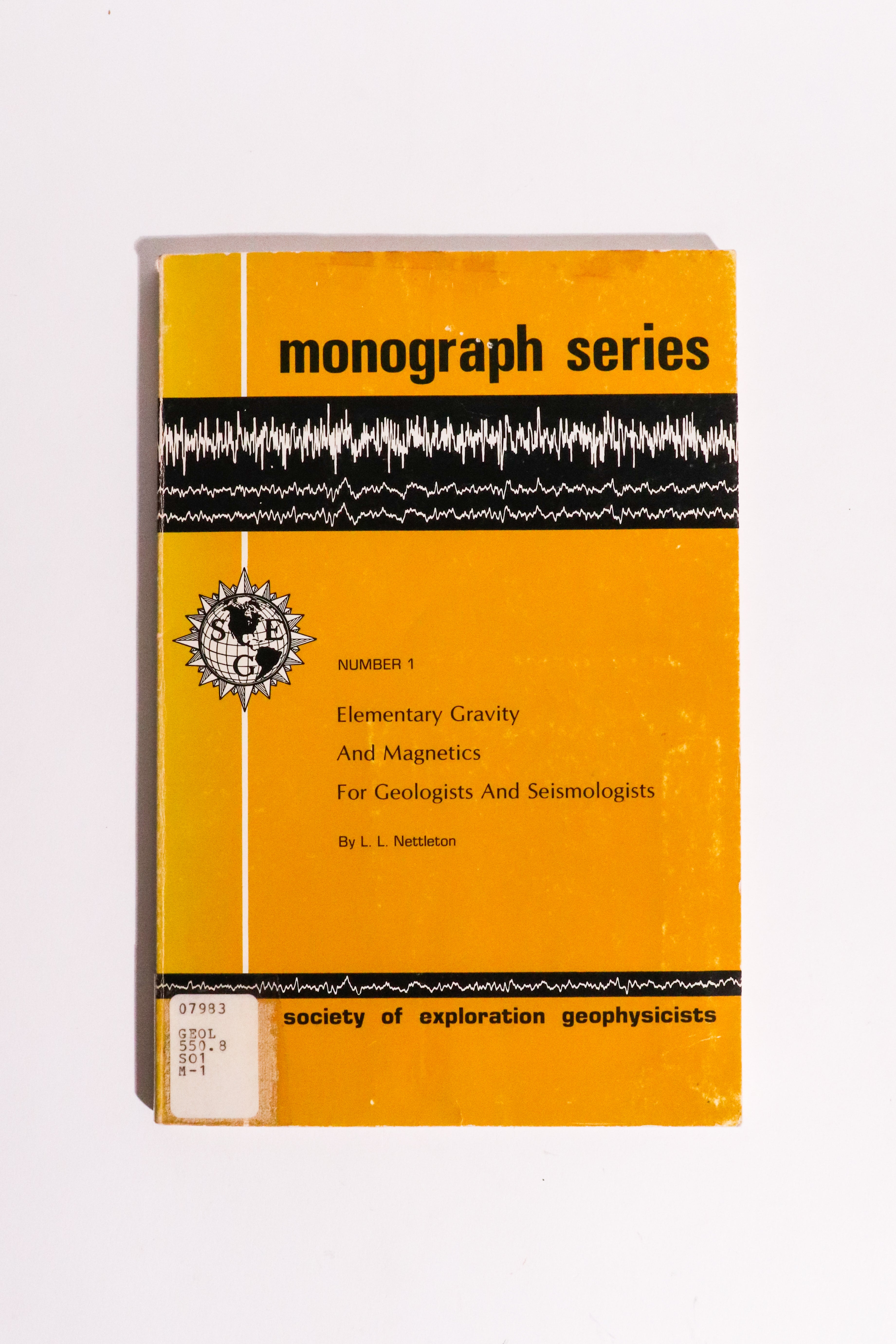 SEG Geophysical Monograph Nos. 1 & 2 — Original 1971–1973 Set