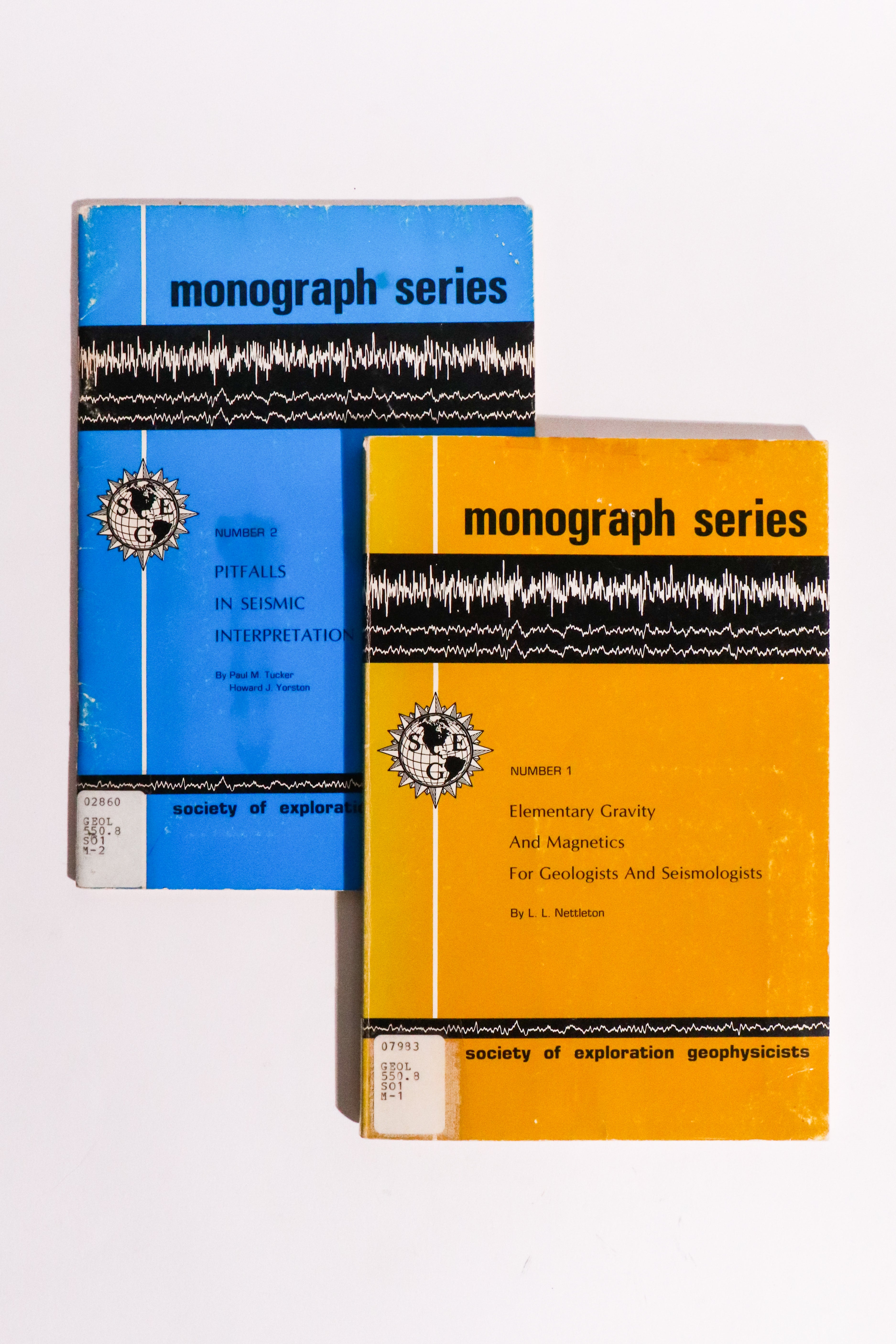 SEG Geophysical Monograph Nos. 1 & 2 — Original 1971–1973 Set