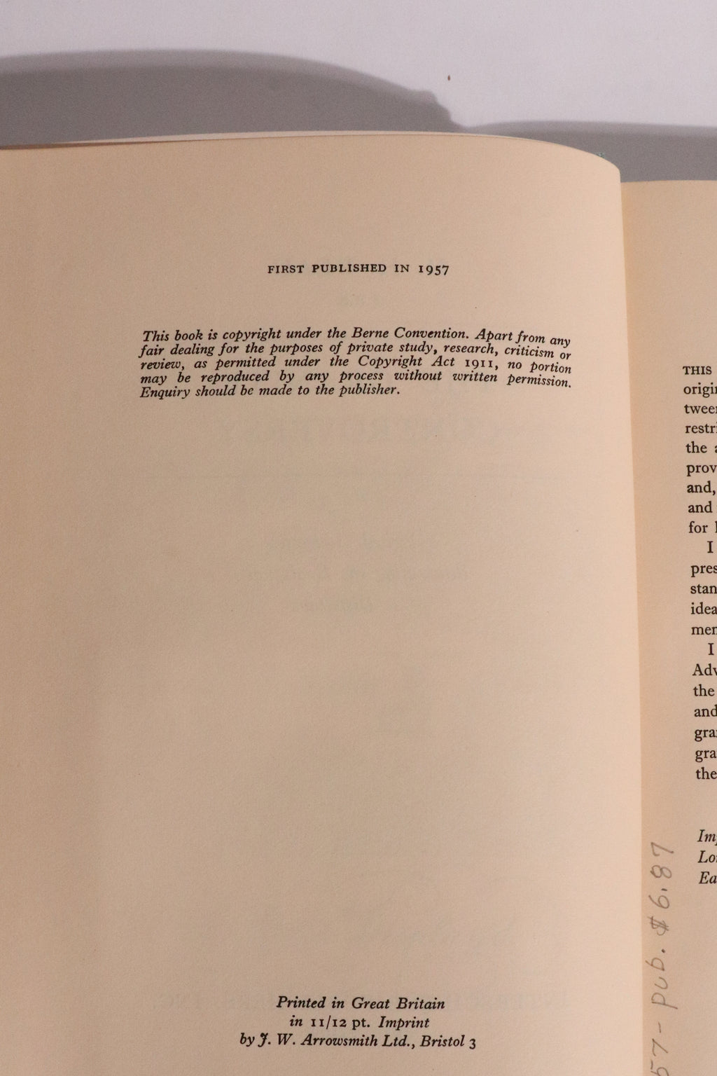The Granite Controversy — H. H. Read (1957)