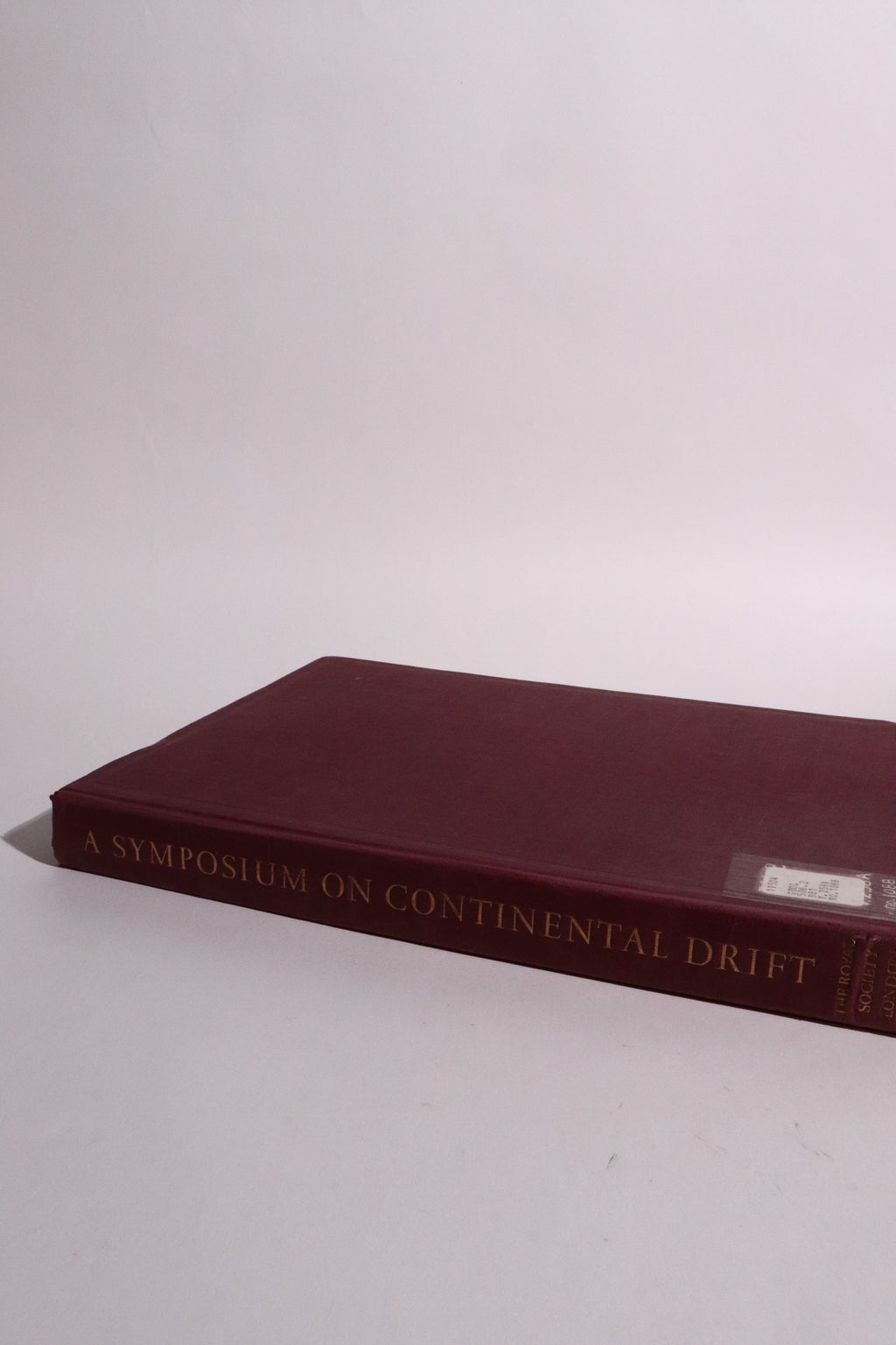 A Symposium on Continental Drift — The Royal Society (1965)