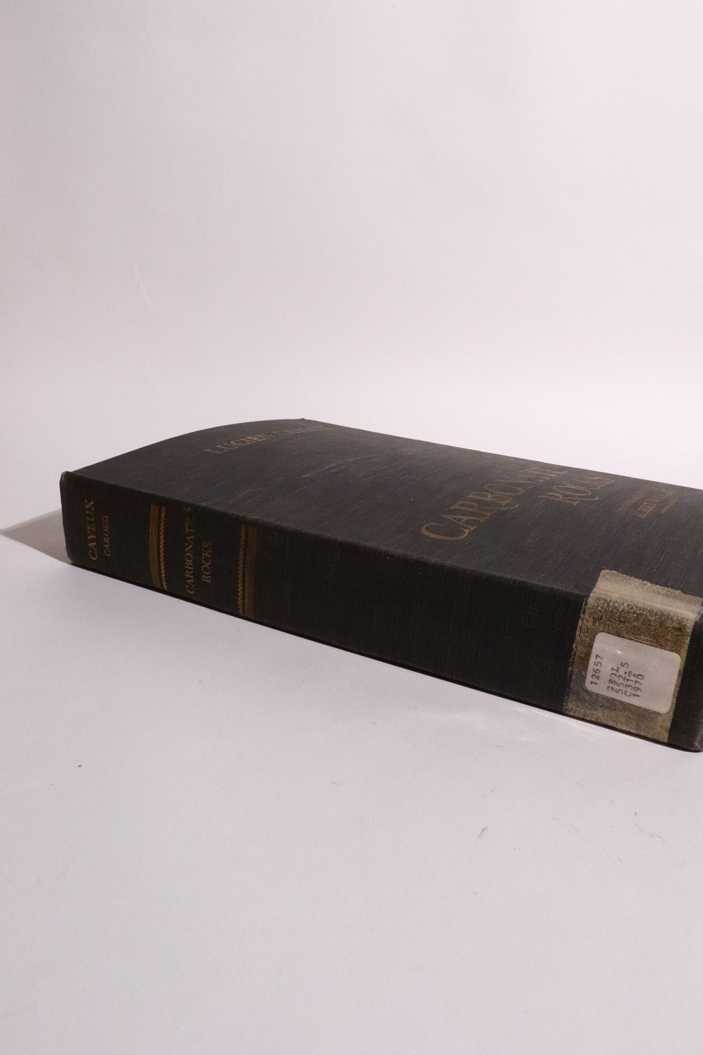 Sedimentary Rocks of France: Carbonate Rocks (Limestones and Dolomites) — Lucien Cayeux, First English Edition (1970)