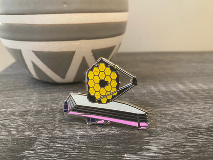 James Webb Space Telescope Enamel Pin