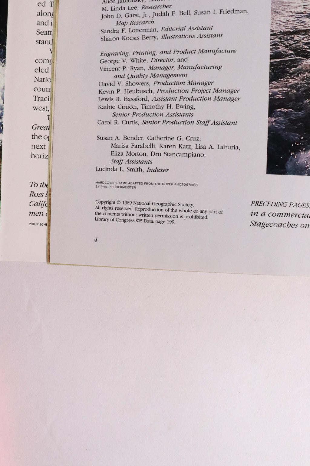 Great American Journeys — National Geographic Society, First Edition (1989)