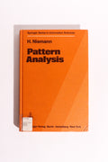 Pattern Analysis — Heinrich Niemann, 1981 First Edition | Early Computer Vision & Pattern Recognition