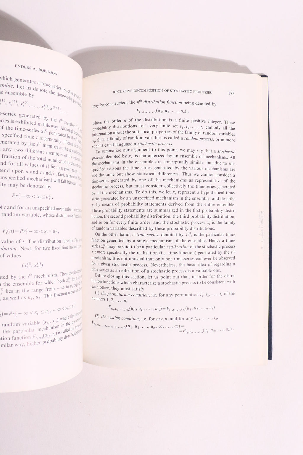 Time Series Analysis and Applications — Enders A. Robinson, 1981 First Printing | Signal Processing & Statistics