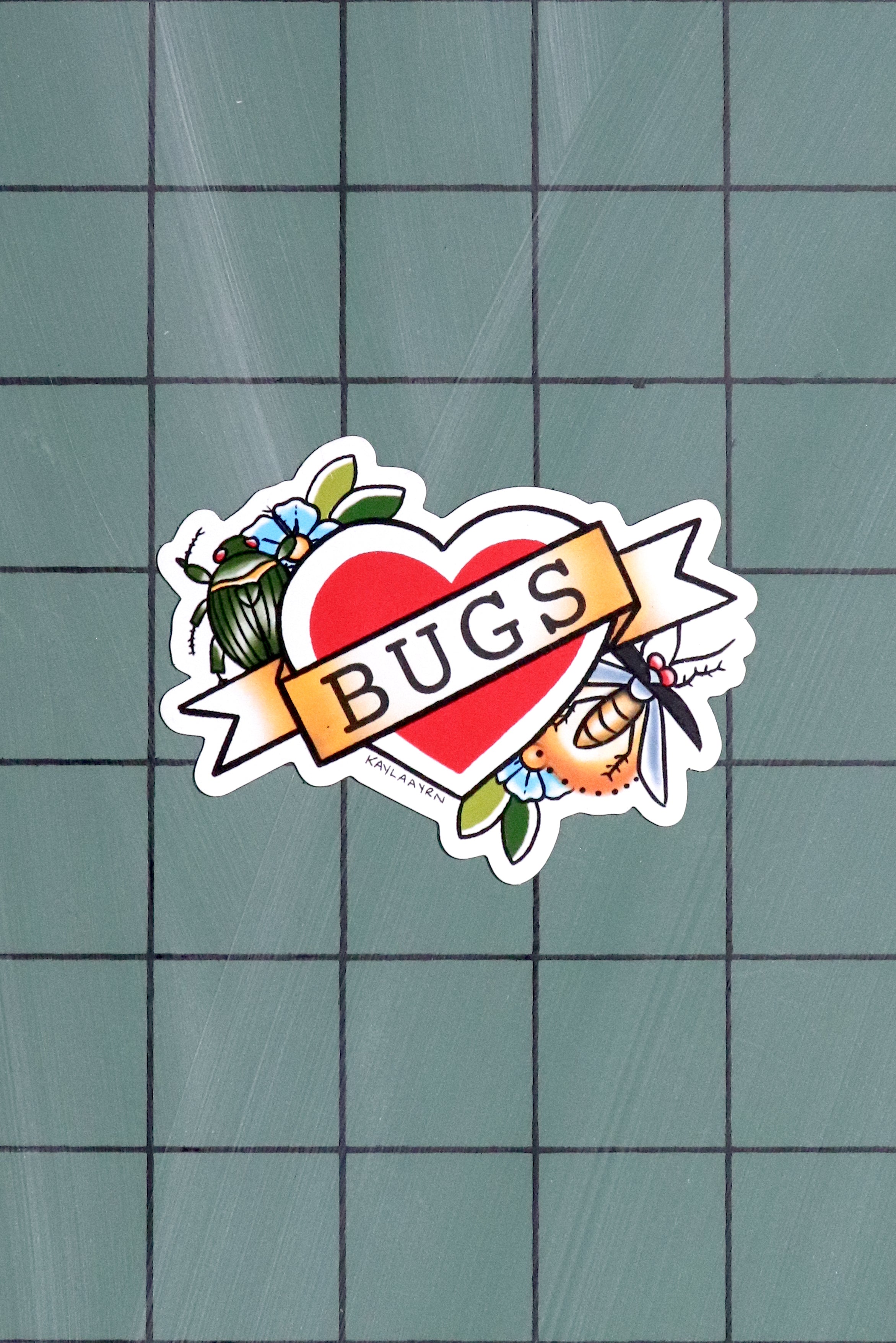 Bugs Heart Magnet