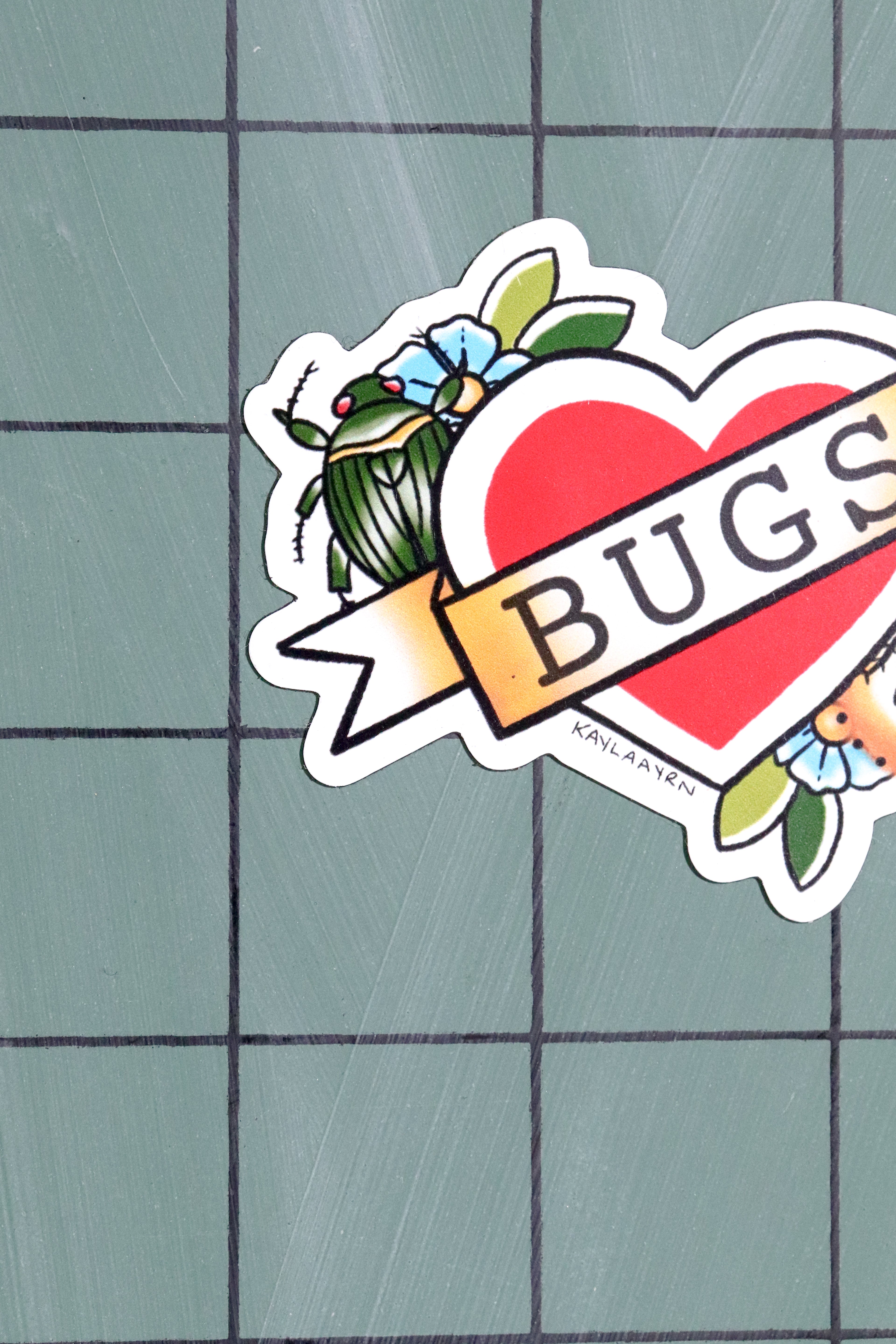 Bugs Heart Magnet