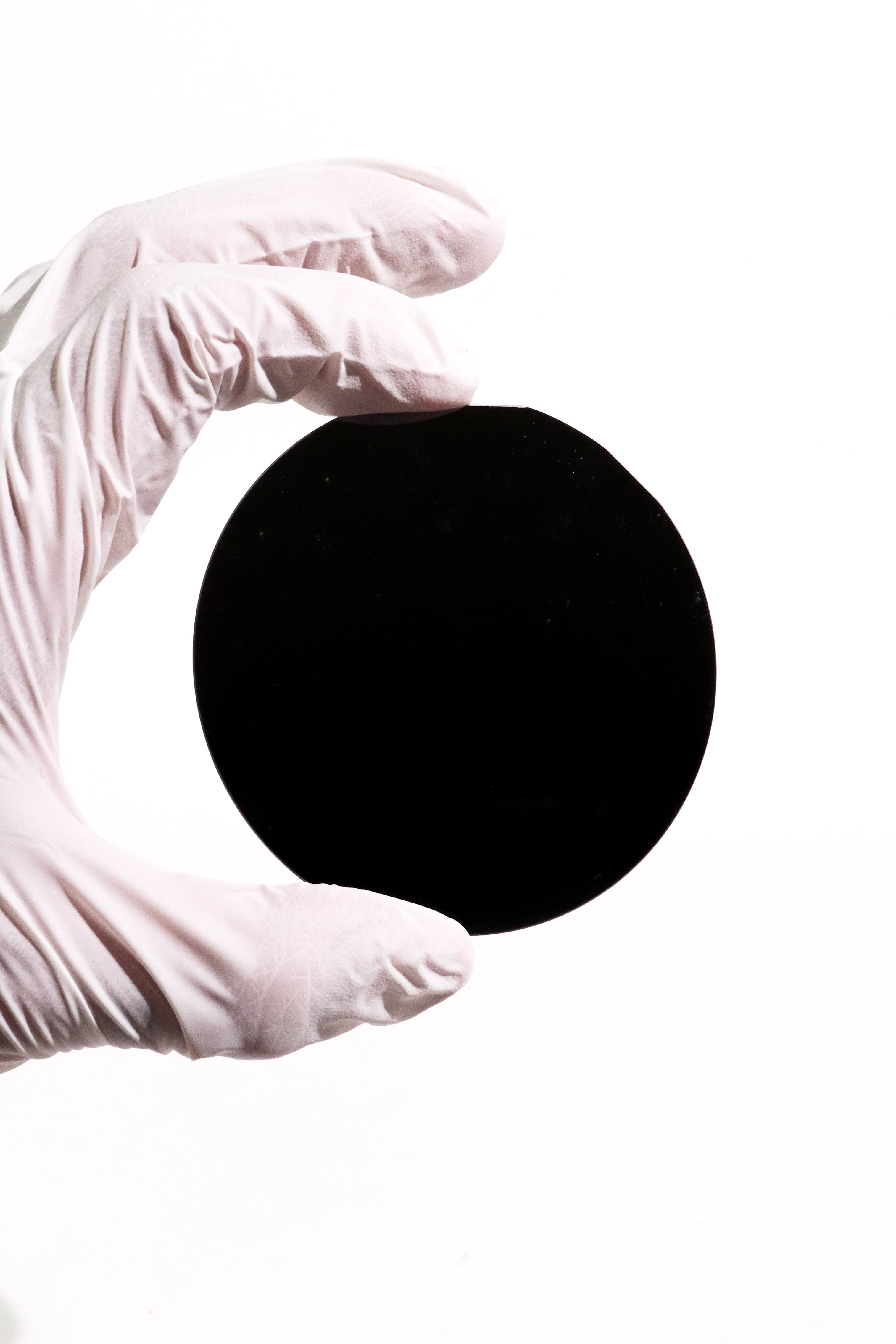 Pure Silicon Wafer 3" — Monocrystalline Semiconductor Sample