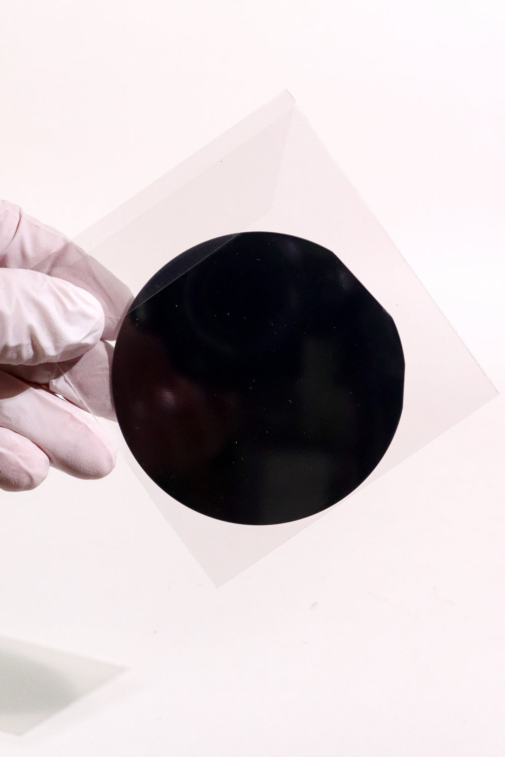 Pure Silicon Wafer 3" — Monocrystalline Semiconductor Sample
