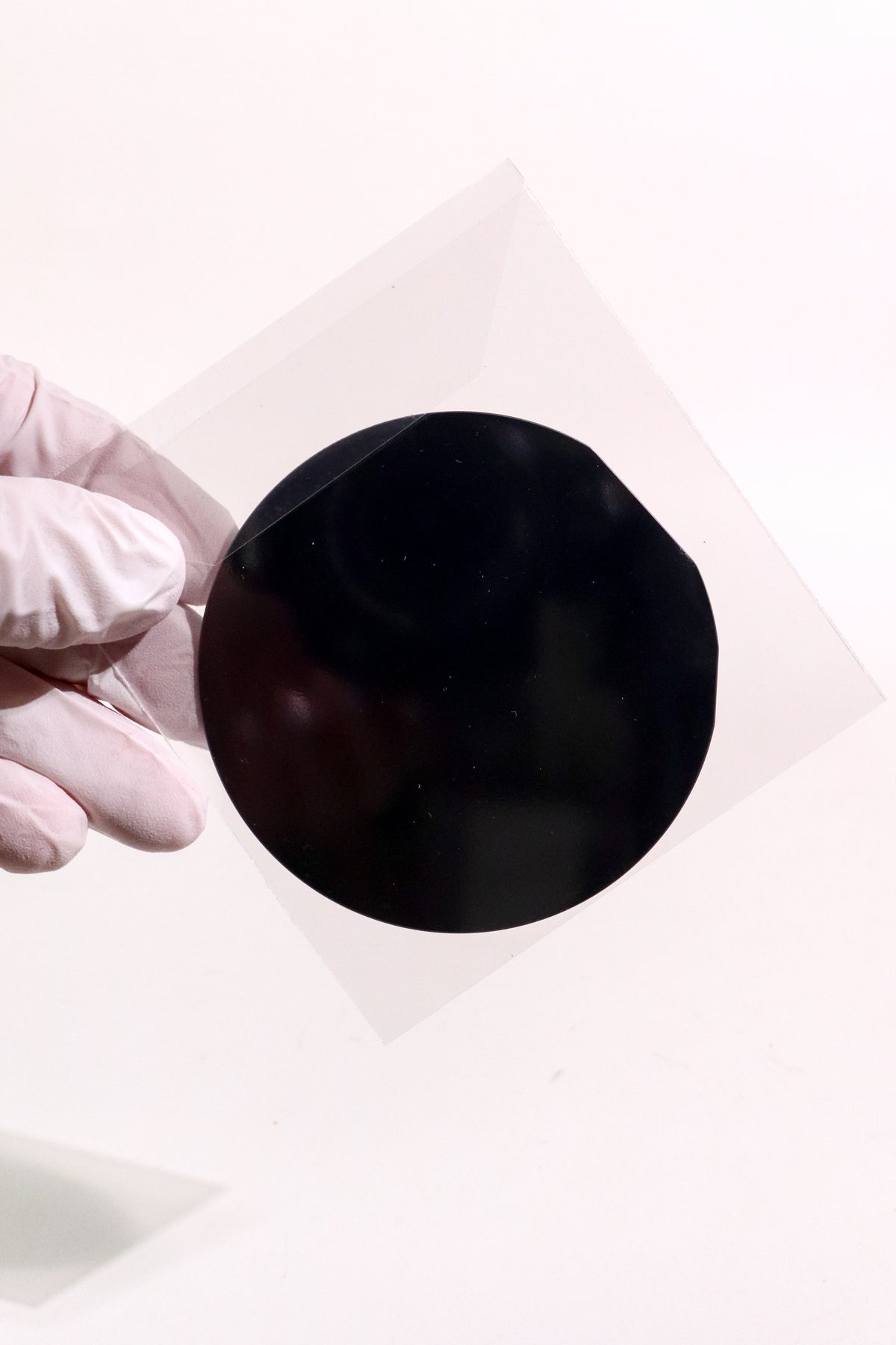 Pure Silicon Wafer 3" — Monocrystalline Semiconductor Sample