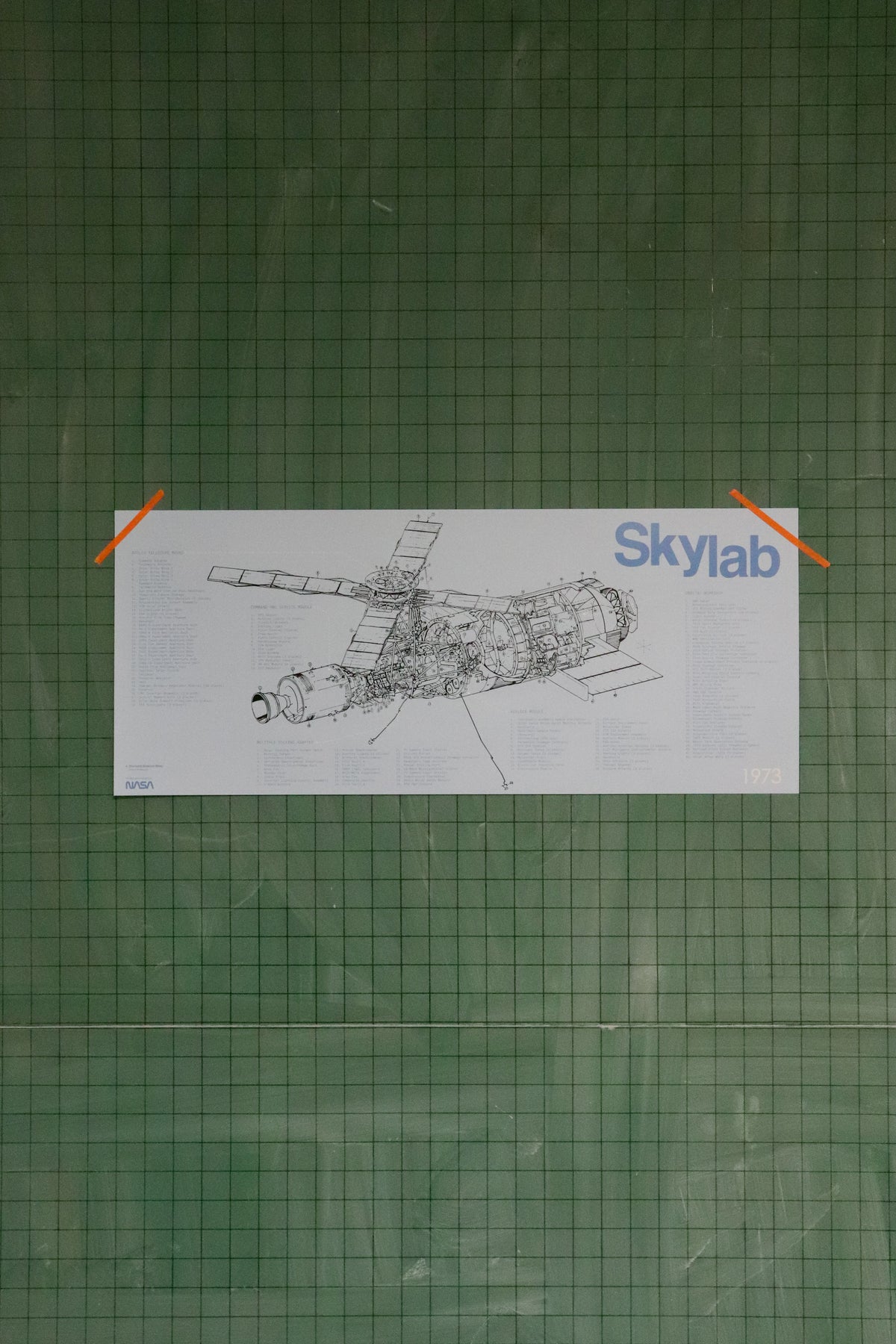 NASA Skylab Schematic Chart