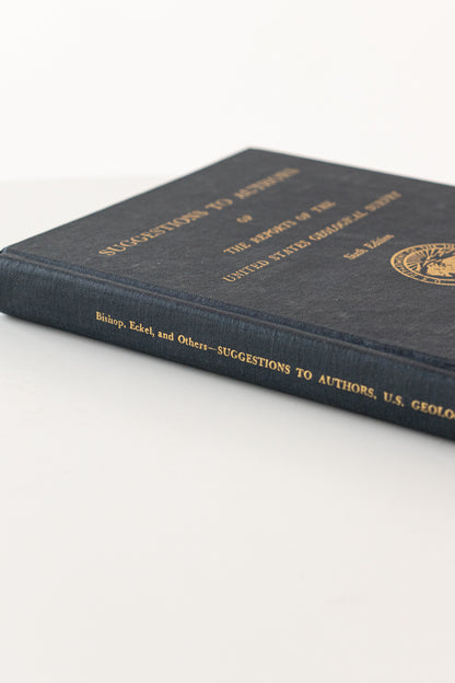 Bishop, Eckel, and Others - Suggestions to Authors, US Geological Survey