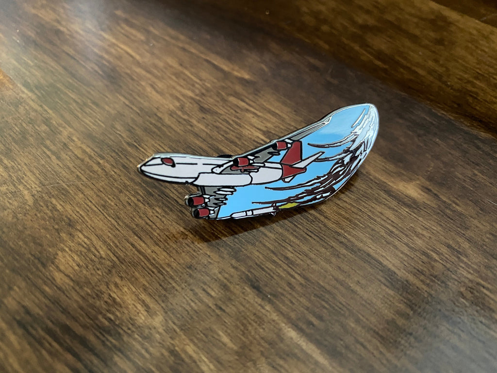 Cosmic Girl with LauncherOne Enamel Pin