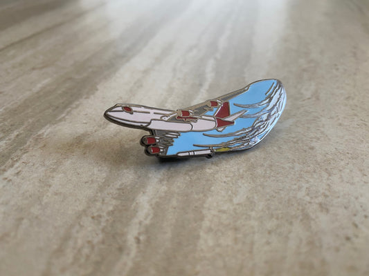 Cosmic Girl with LauncherOne Enamel Pin