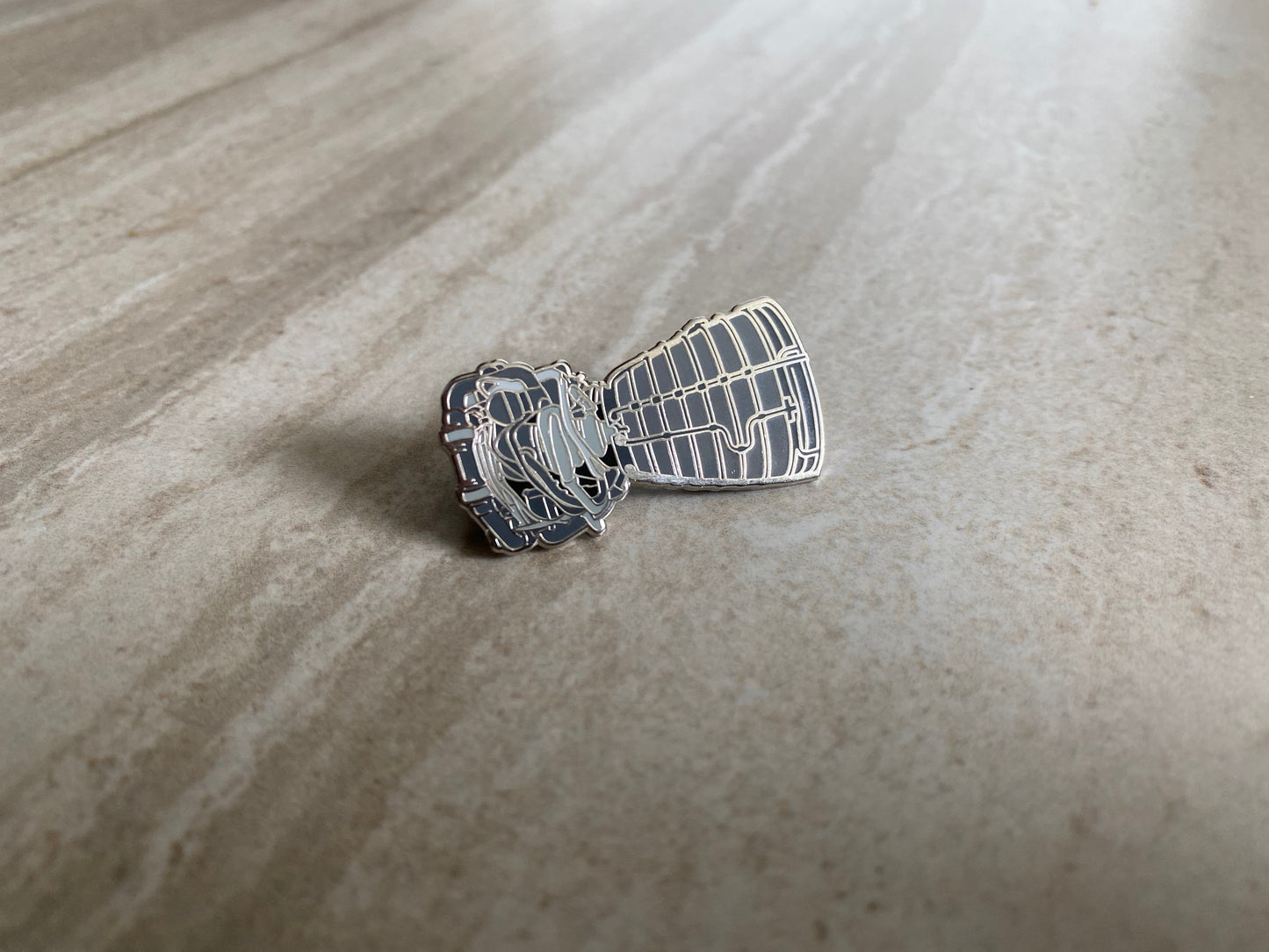 Space Shuttle Rocket Engine Enamel Pin